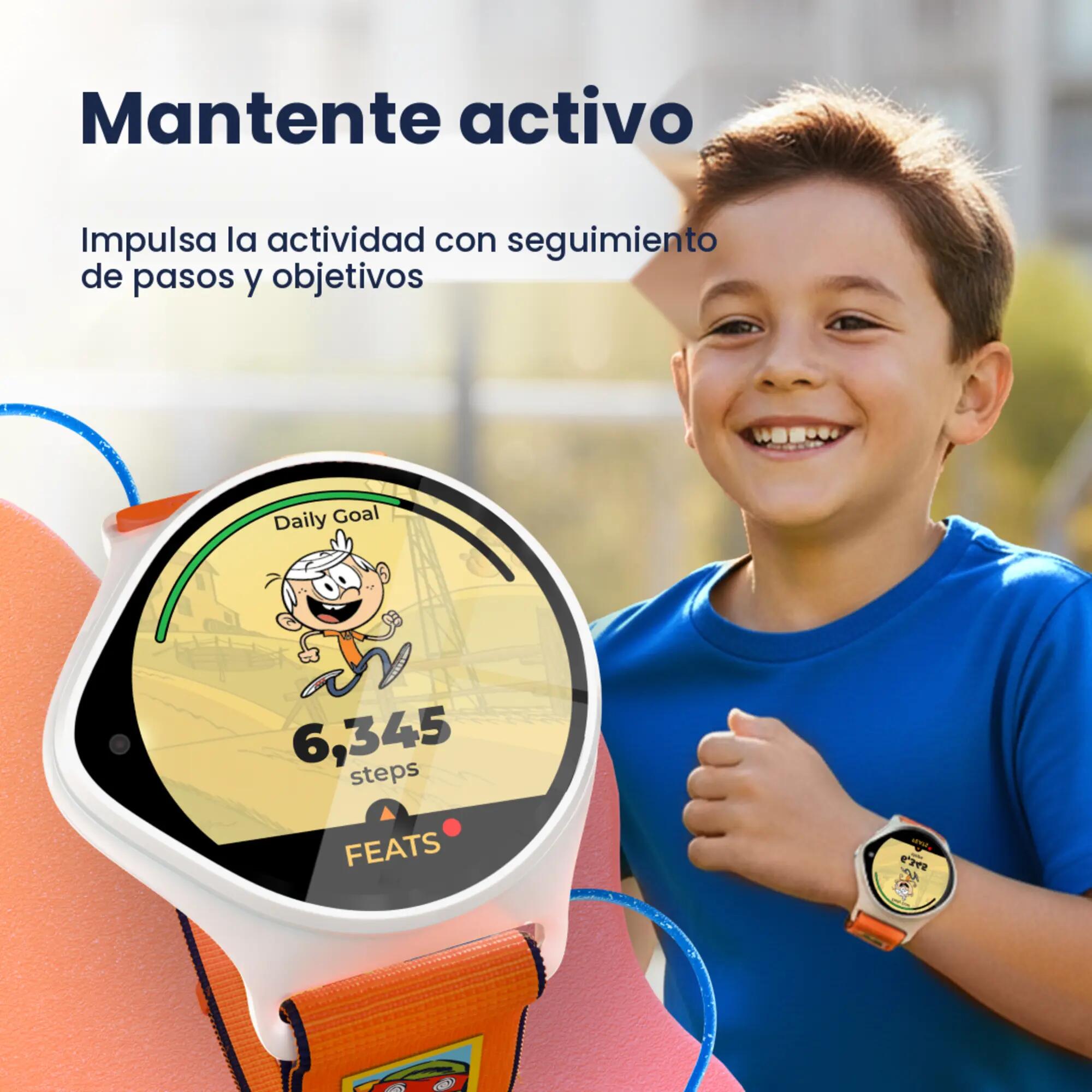 Reloj intelijente con GPS y llamadas niños Nickwatch 4/10