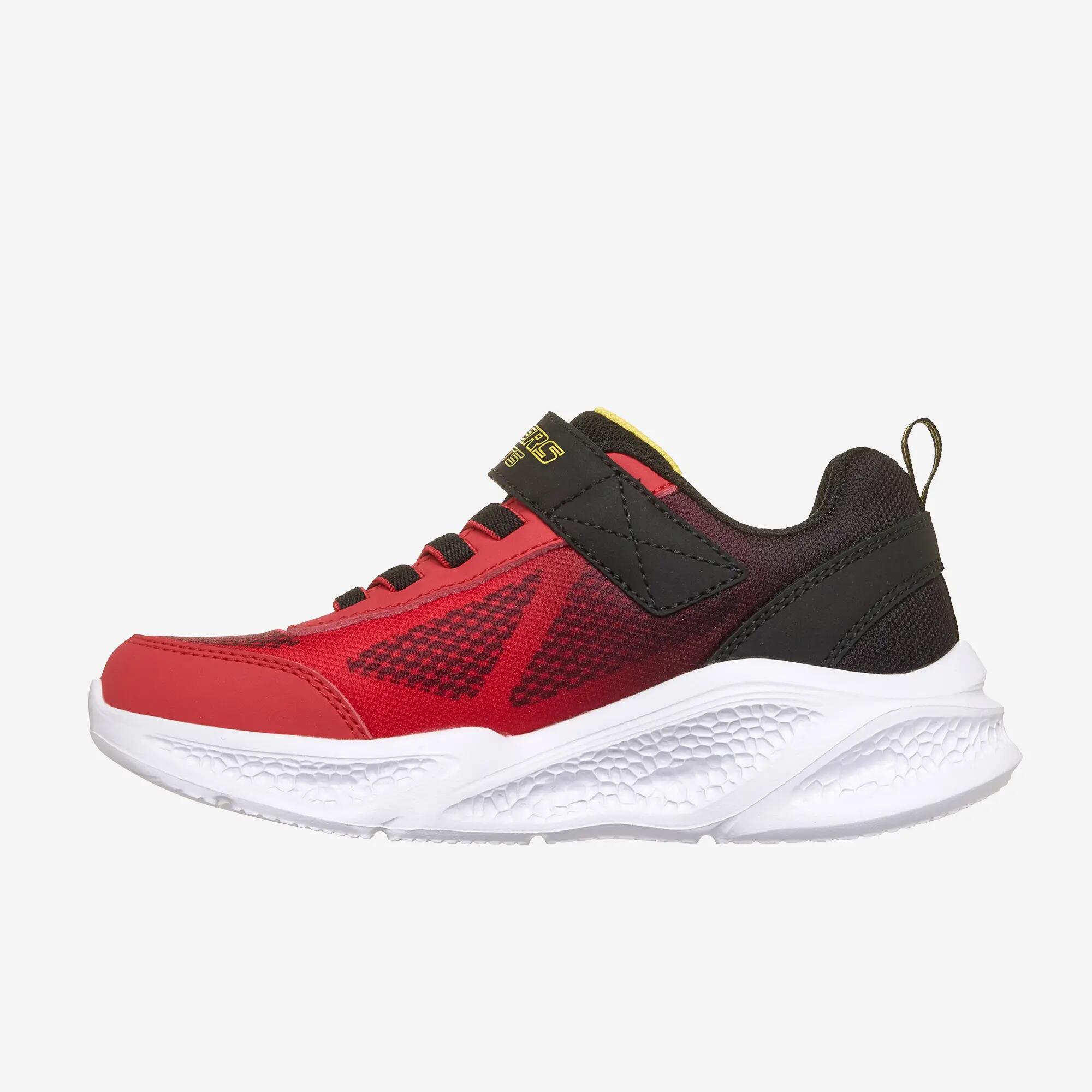 Calçado para criança com luz, vermelho e preto 5/5