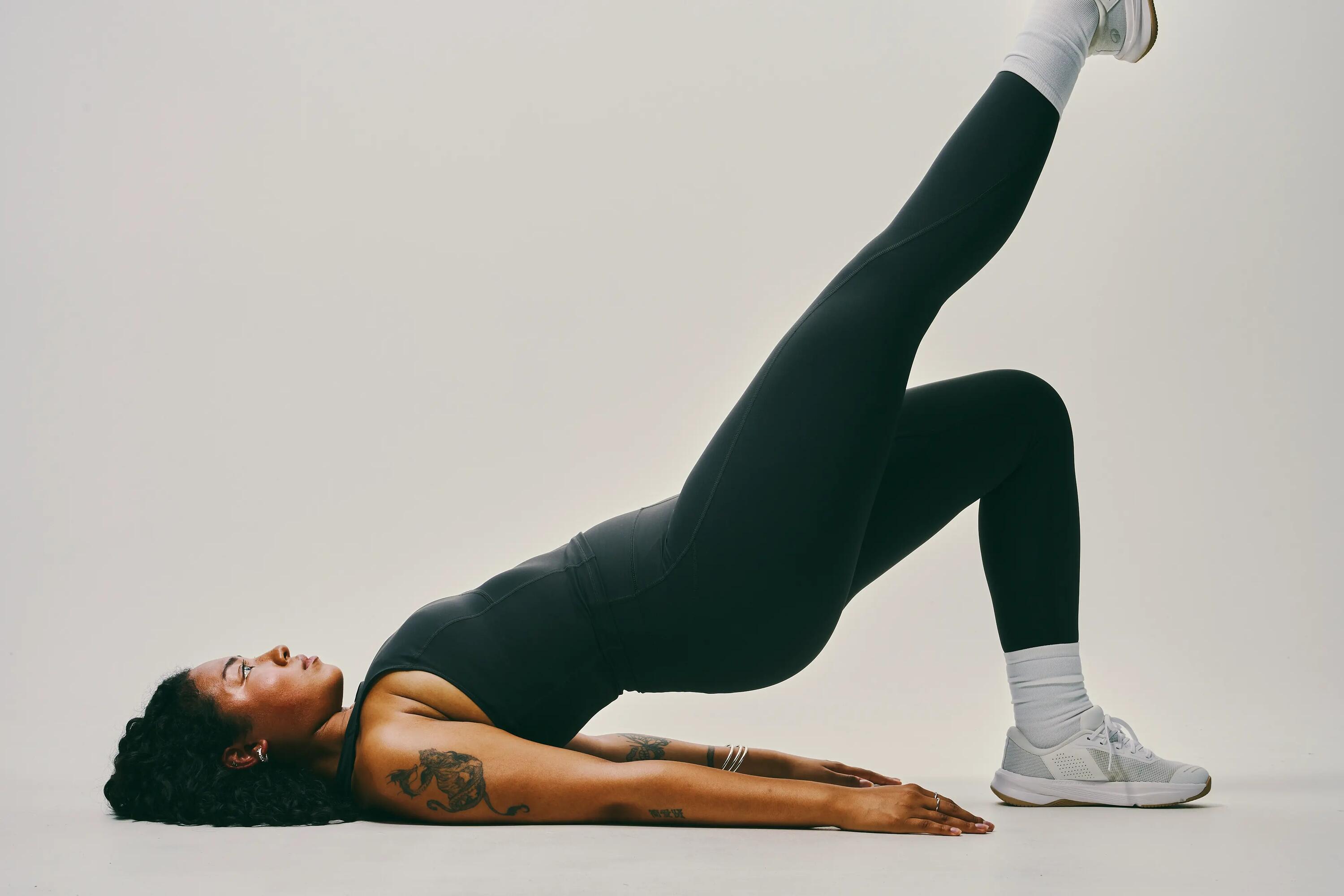 Leggings Deportivos Shape Mujer Gris Oscuro Talle Alto Moldeadores 8/18