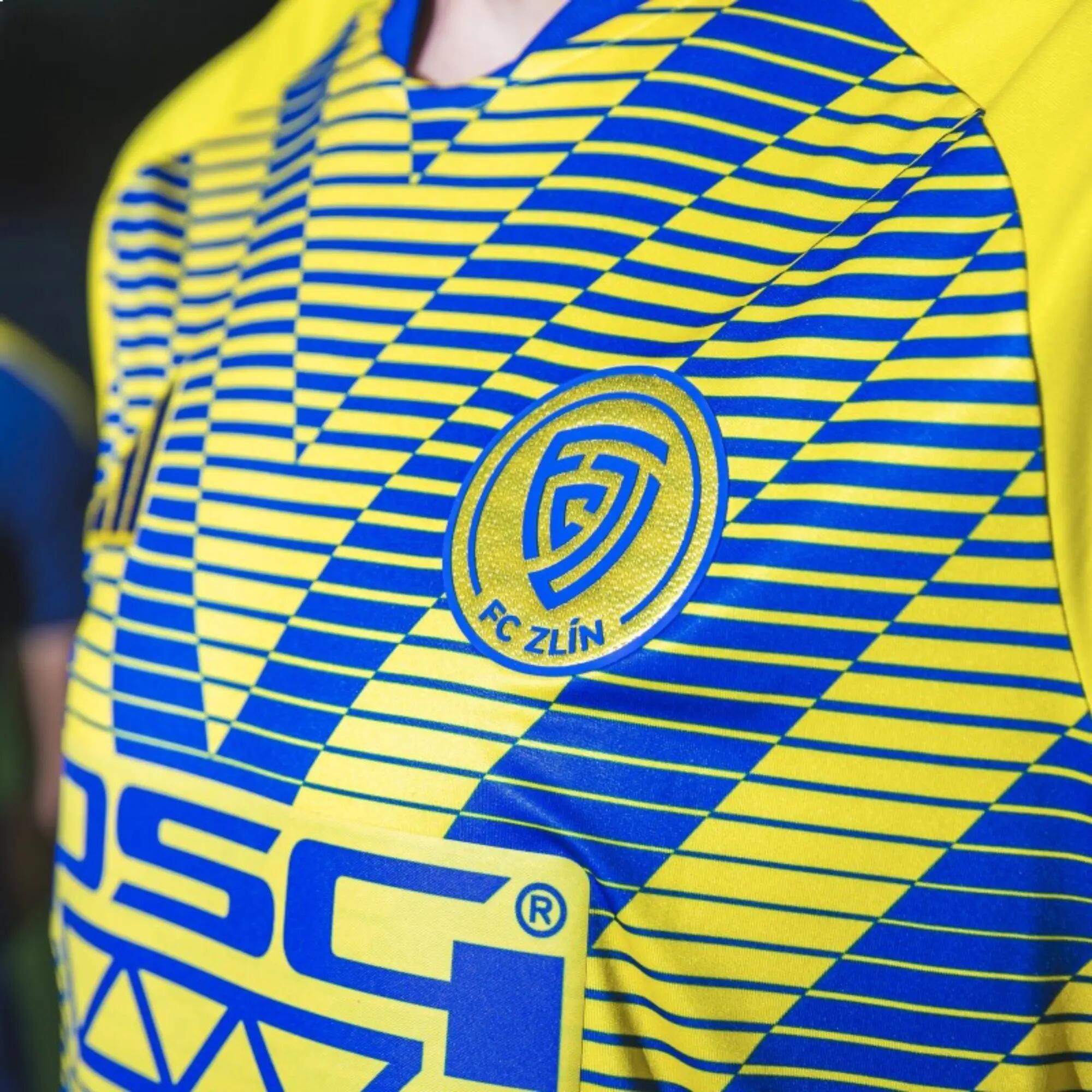 Dětský fotbalový dres FC Zlín na domácí zápasy 26/27 2/2