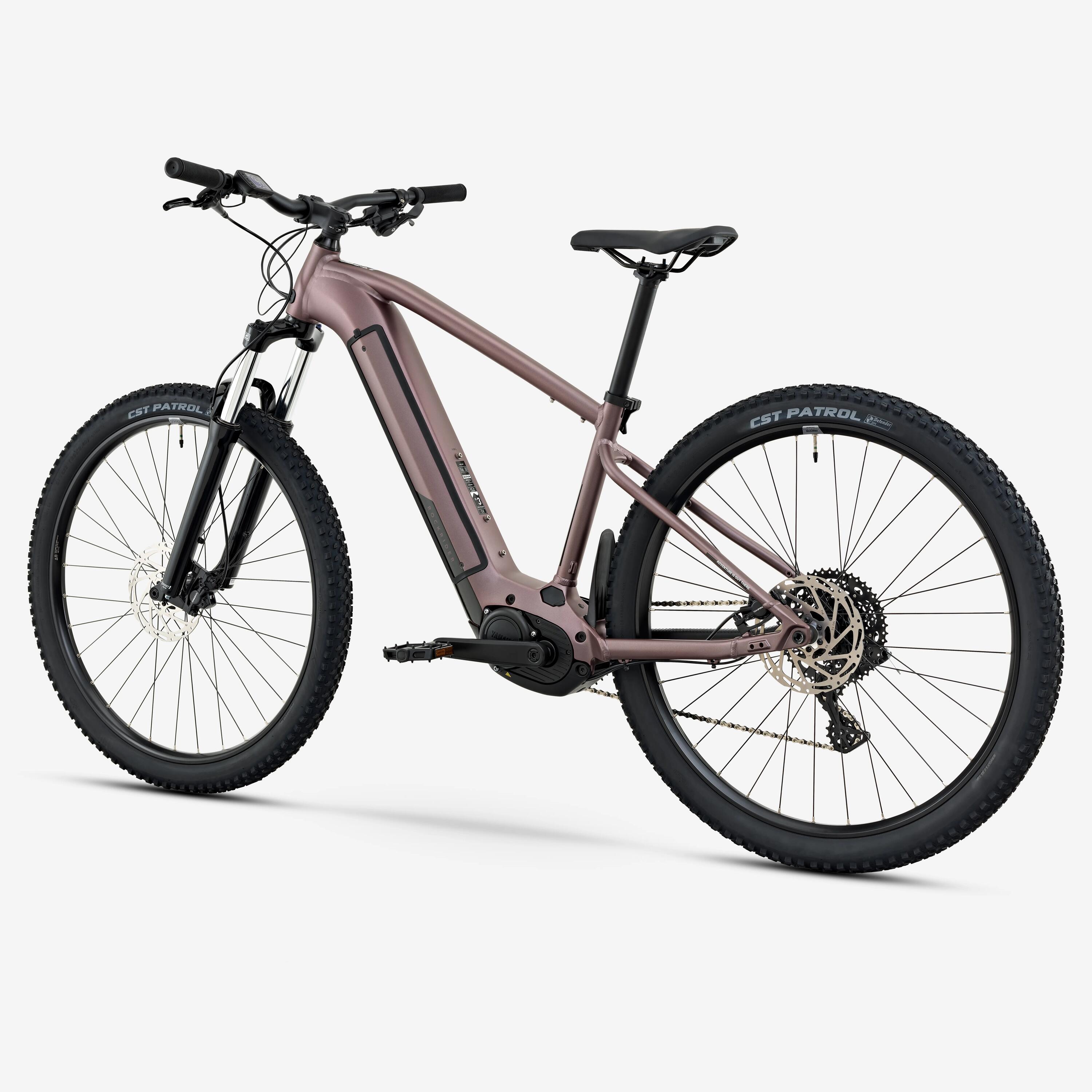 Vélo VTT électrique randonnée semi-rigide 29" Cadre Aluminium, E-EXPL 500 bleu 3/7