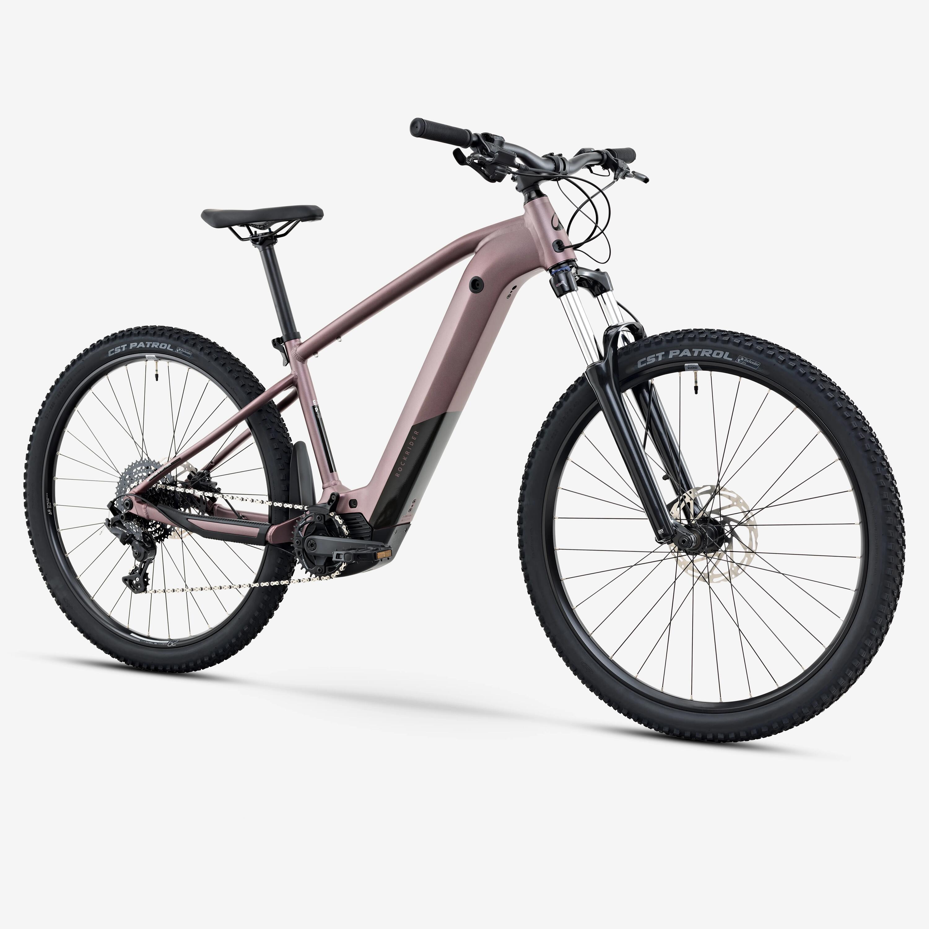 Vélo VTT électrique randonnée semi-rigide 29" Cadre Aluminium, E-EXPL 500 bleu 2/7