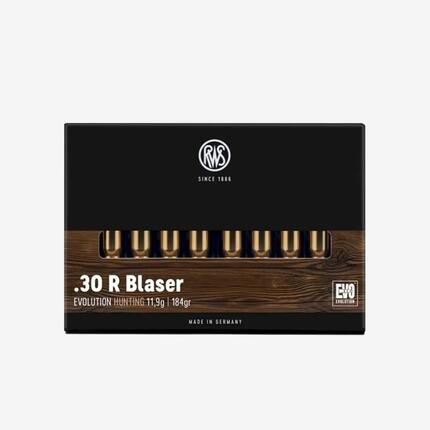 Balle RWS .30 R Blaser EVO 184 grains / 11,9 grammes