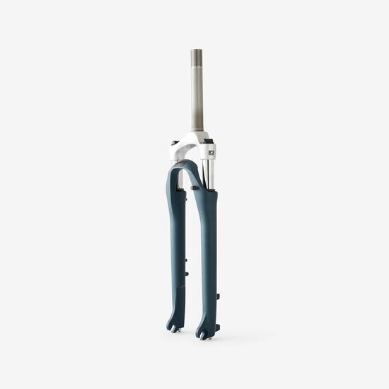 Forcella ammortizzata bici città Suntour SF20 63mm 28" 1"1/8 turchese