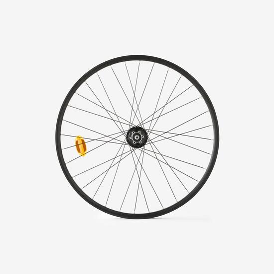 Ruota anteriore bici città con dinamo nel mozzo