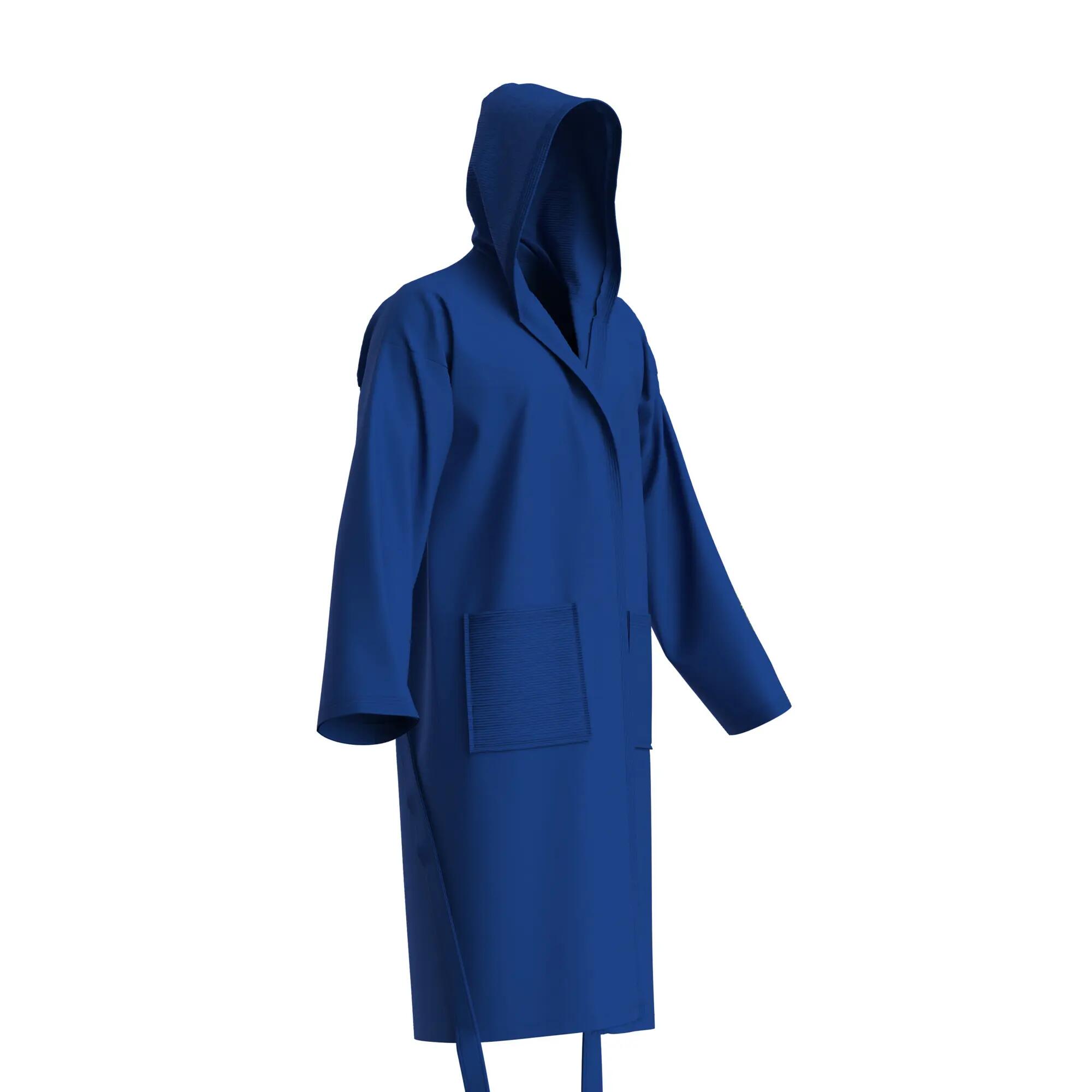 Accappatoio 100% cotone waffle ARENA blu 3/4