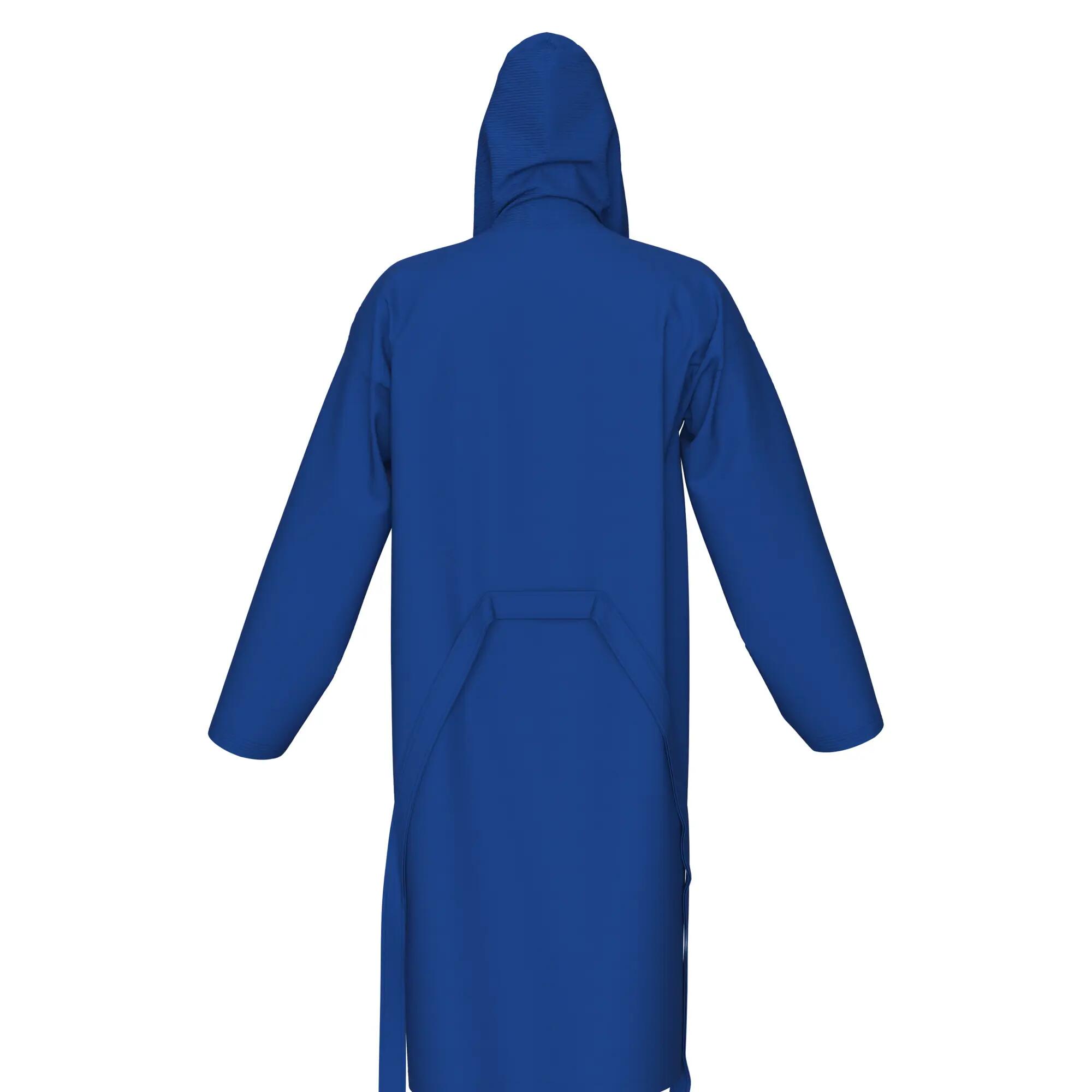 Accappatoio 100% cotone waffle ARENA blu 4/4