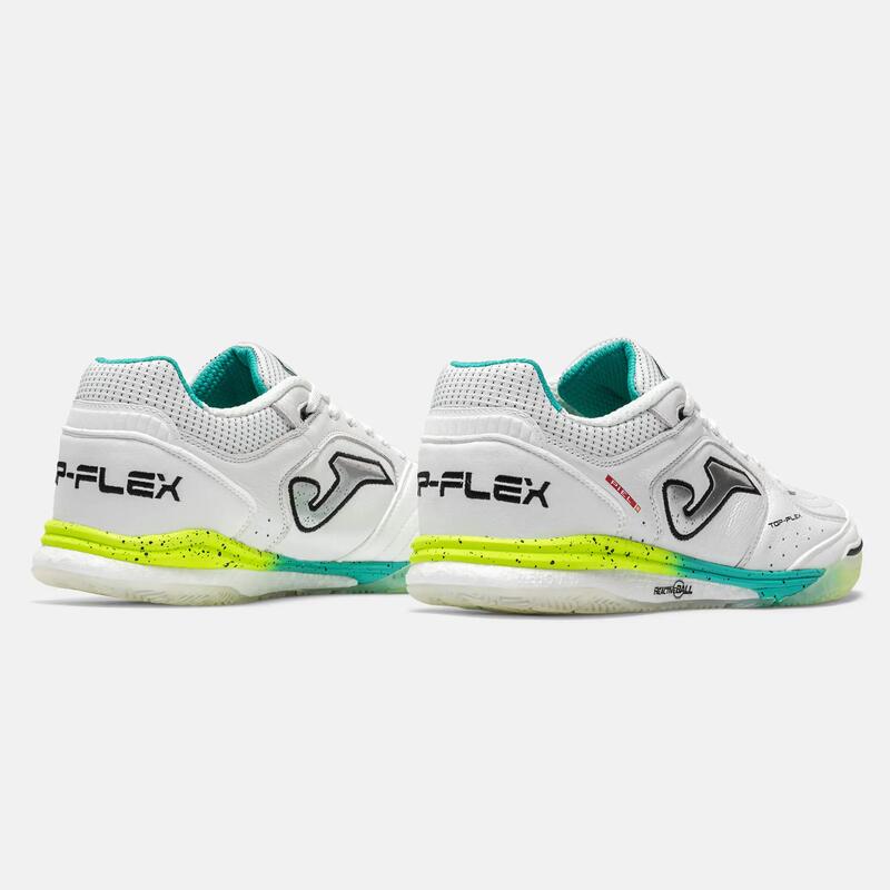 Ghete de Futsal TOP FLEX REBOUND Alb Adulți
