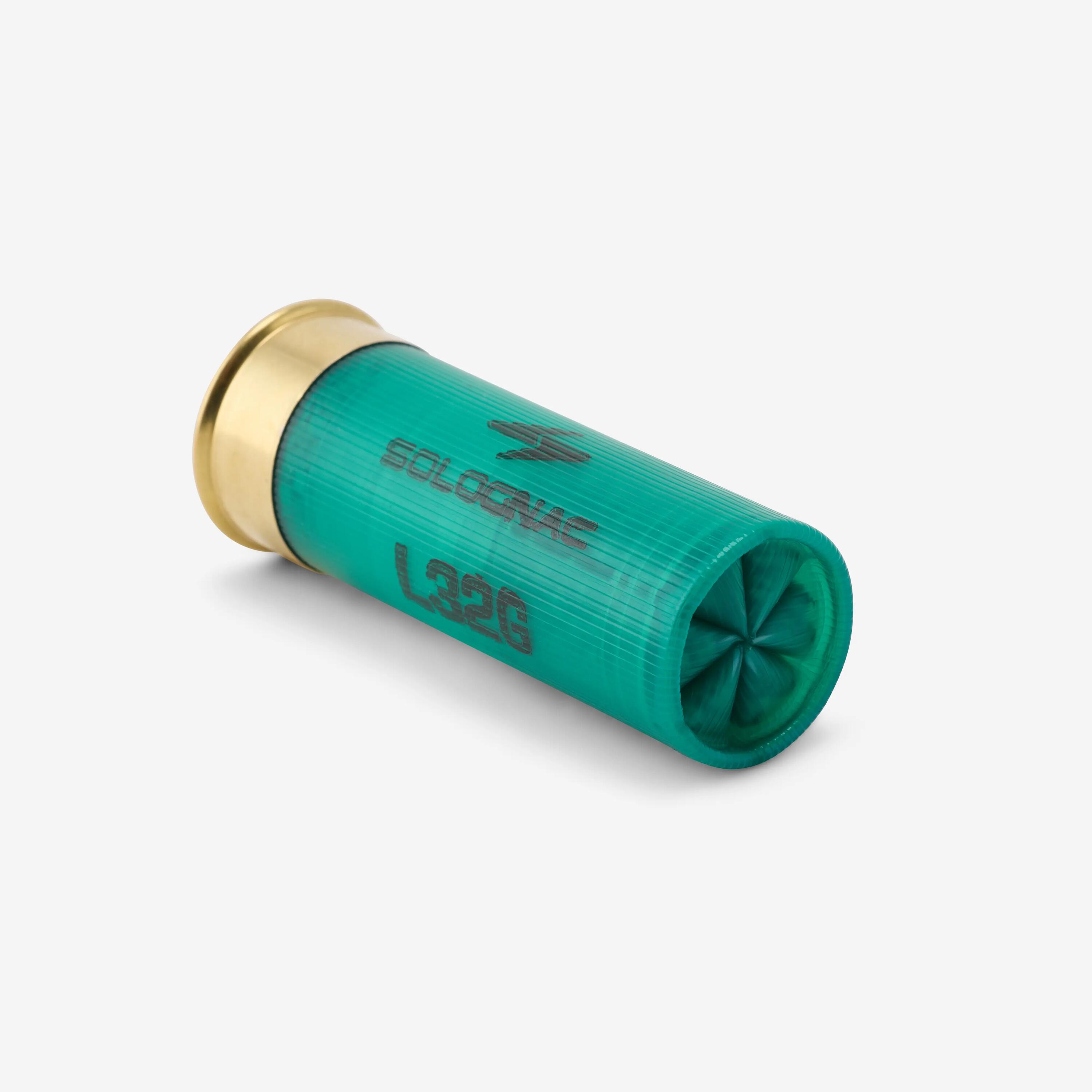 CARTOUCHE L100 32g CALIBRE 12/70 PLOMB N°7,5 X25 5/6