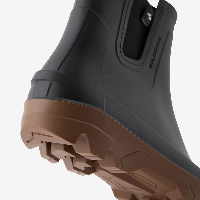 Botine de ploaie PVC Land 100 Negru Damă