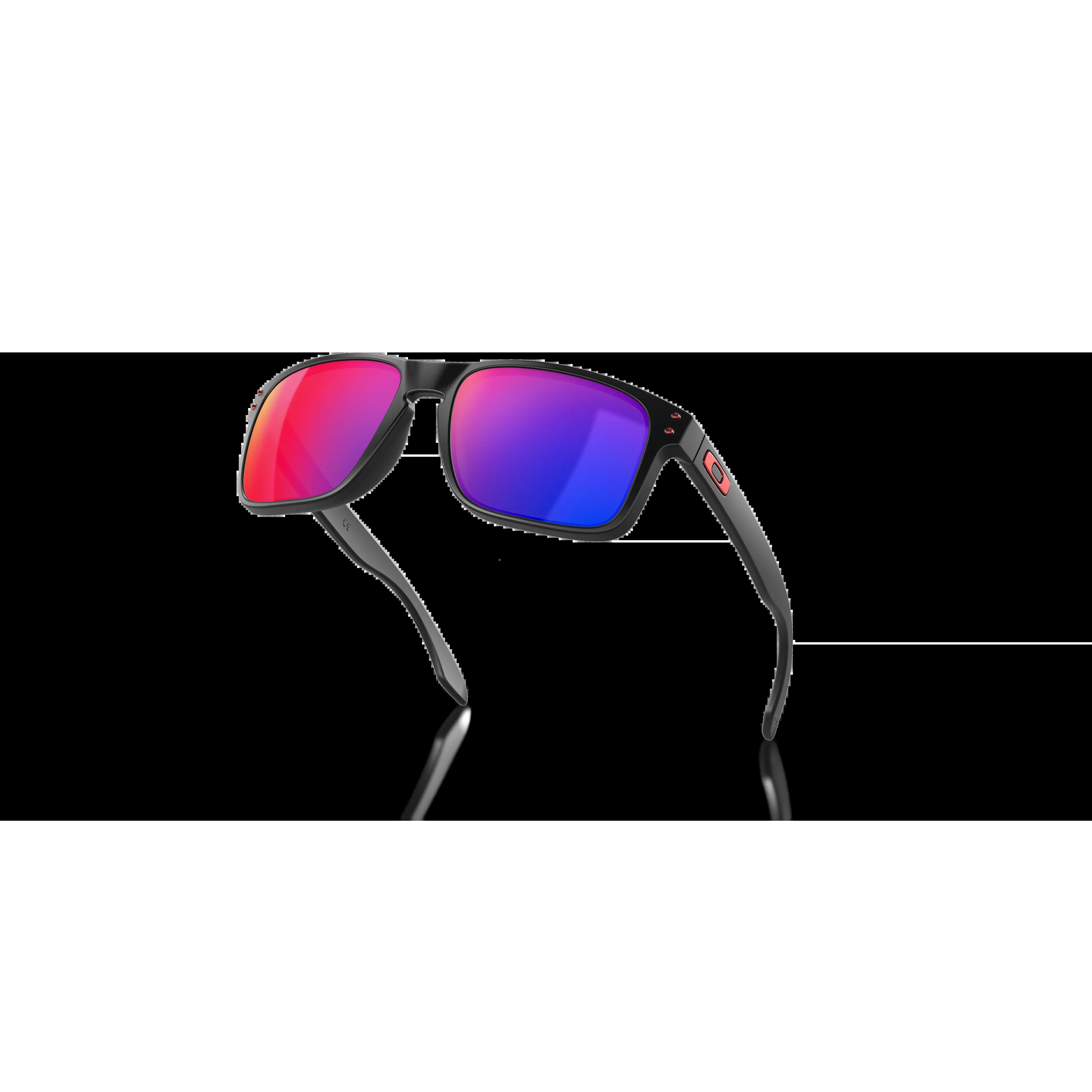 Lunettes de soleil Holbrook matte black positive red iridium