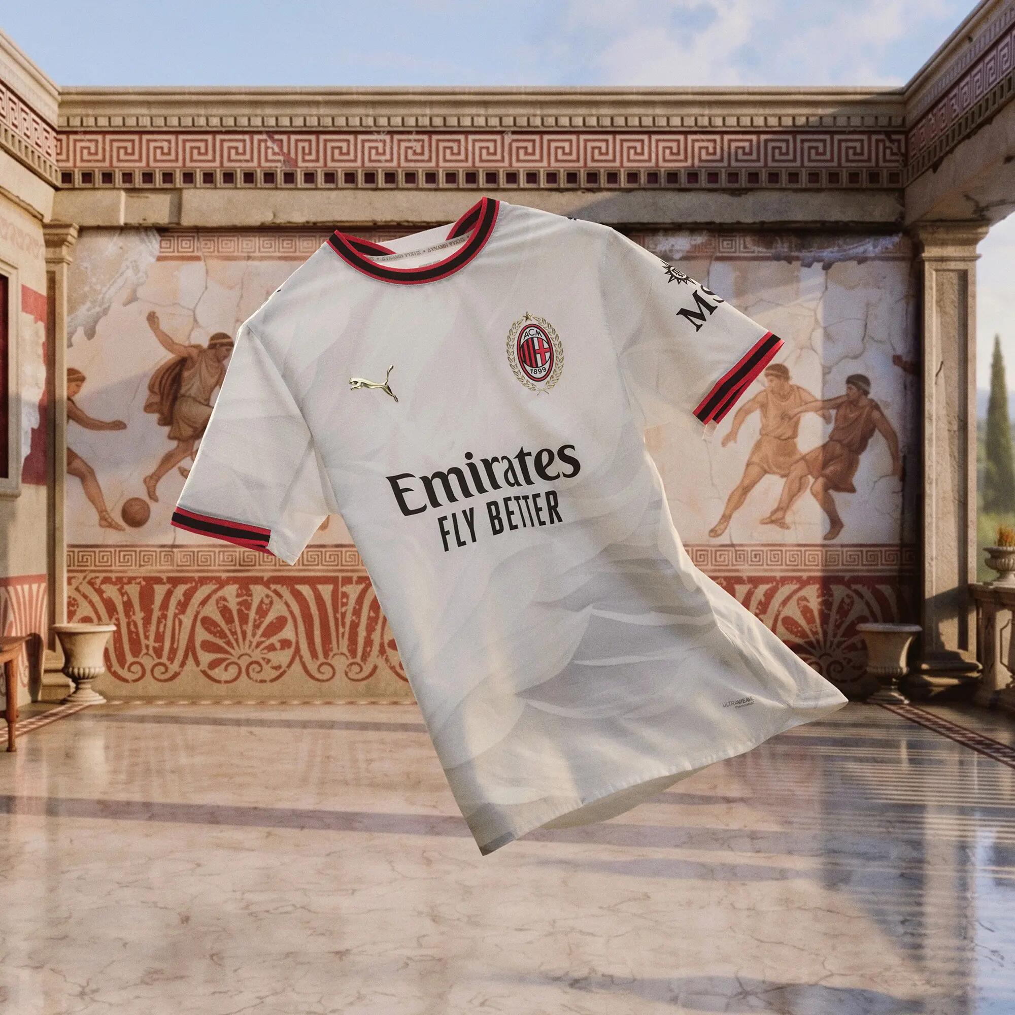 Maglia calcio adulti AC MILAN AWAY 2/7
