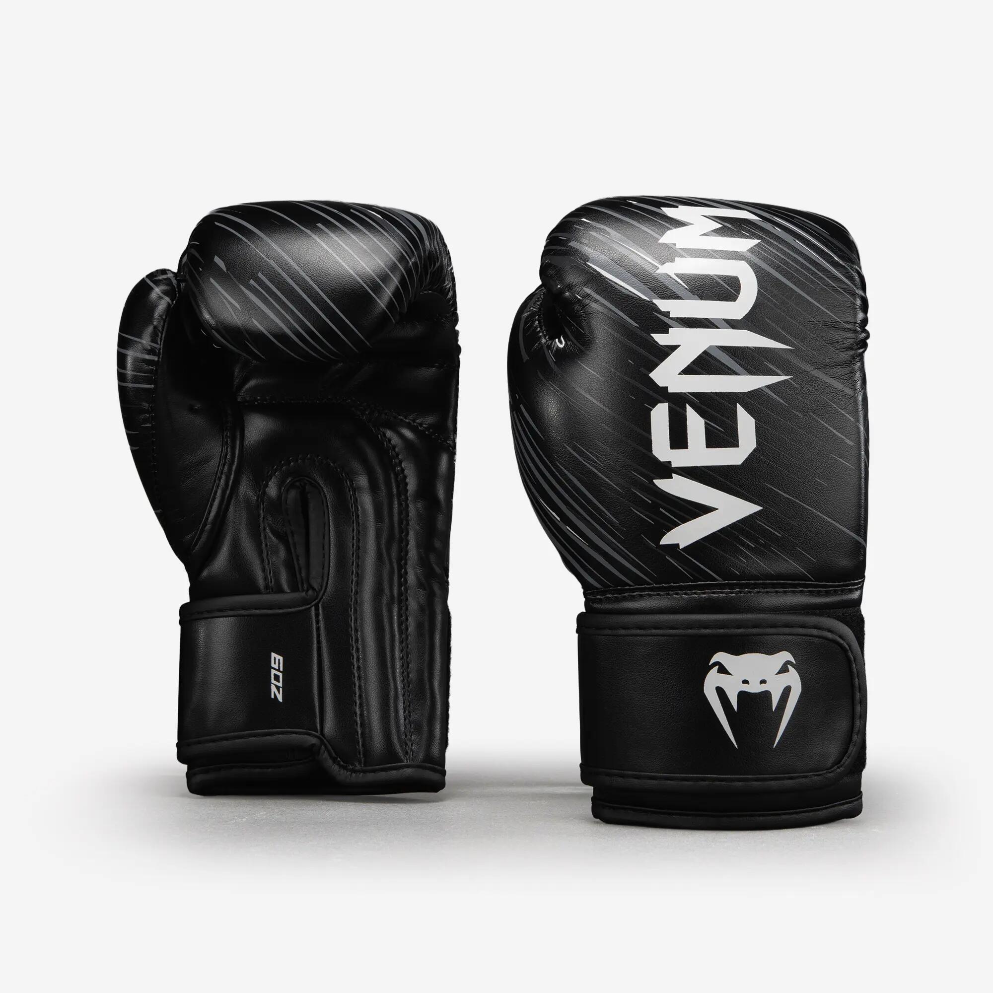 GANT DE BOXE ENFANT VENUM  ENTRAINEMENT NOIR BLANC 2/5