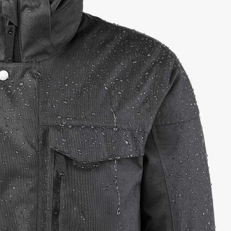 Erkek Su Geçirmez Outdoor Kar Montu/Kışlık Mont - Gri - NH500 -10 °C