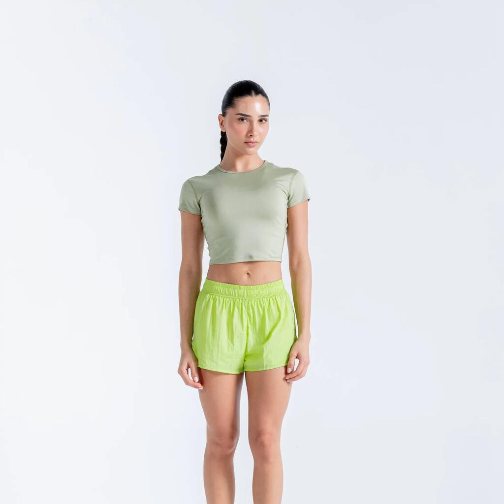 Crop Top de secado rápido para mujer Racketball