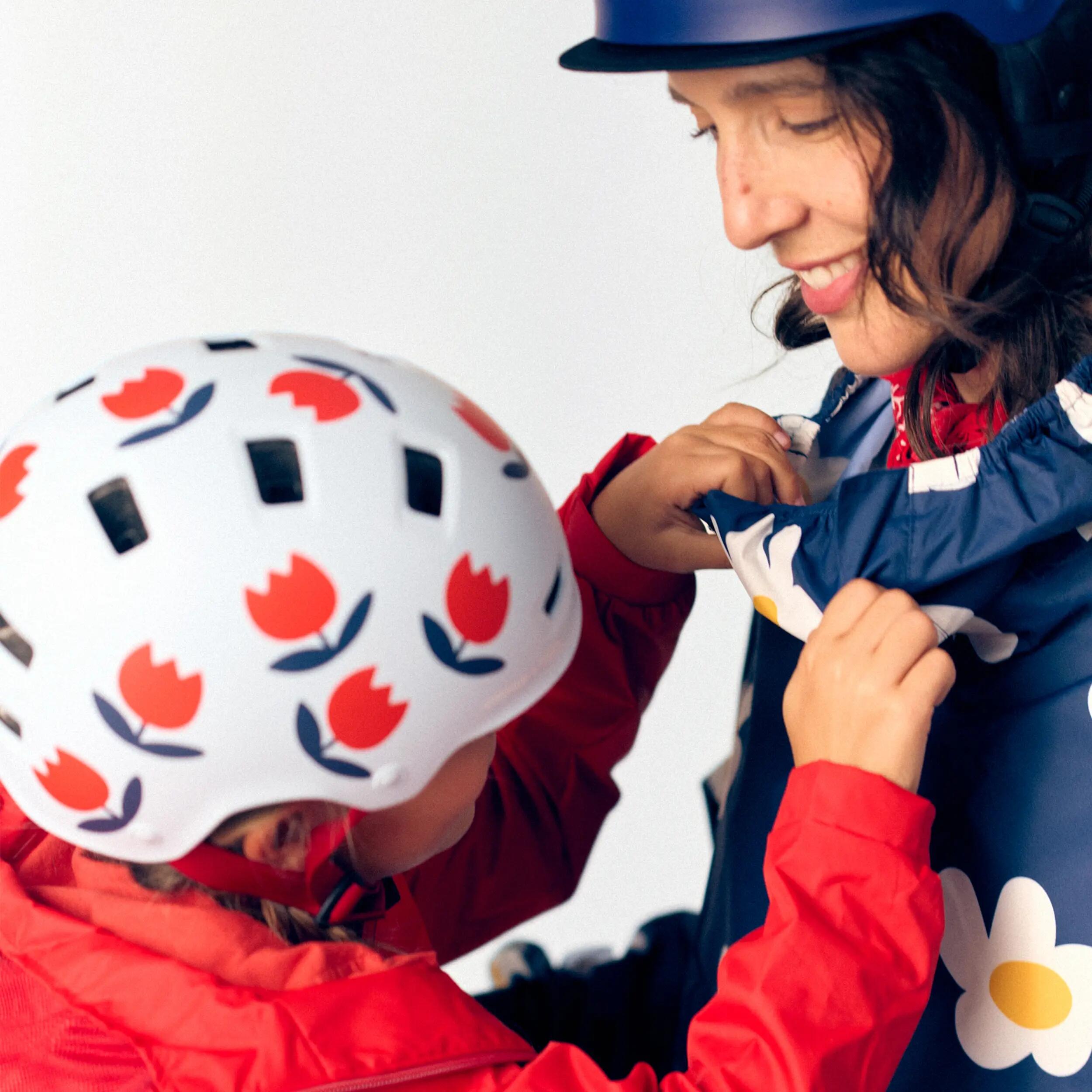 Poncho pluie vélo Mathilde Cabanas X Decathlon 5/14