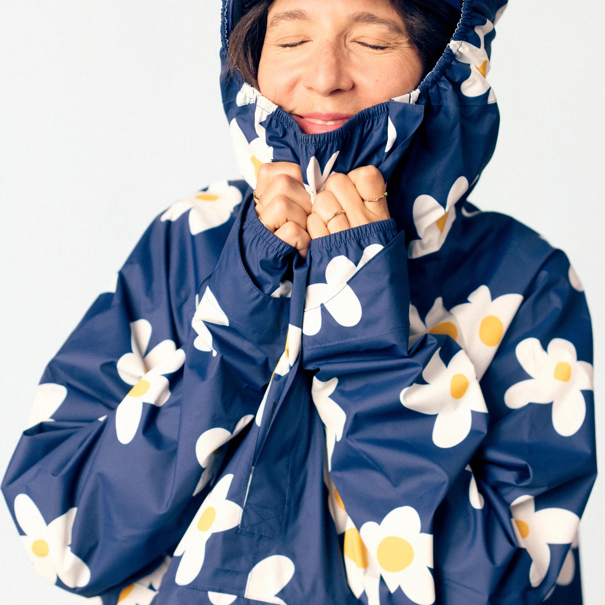 Poncho pluie vélo Mathilde Cabanas X Decathlon 4/14