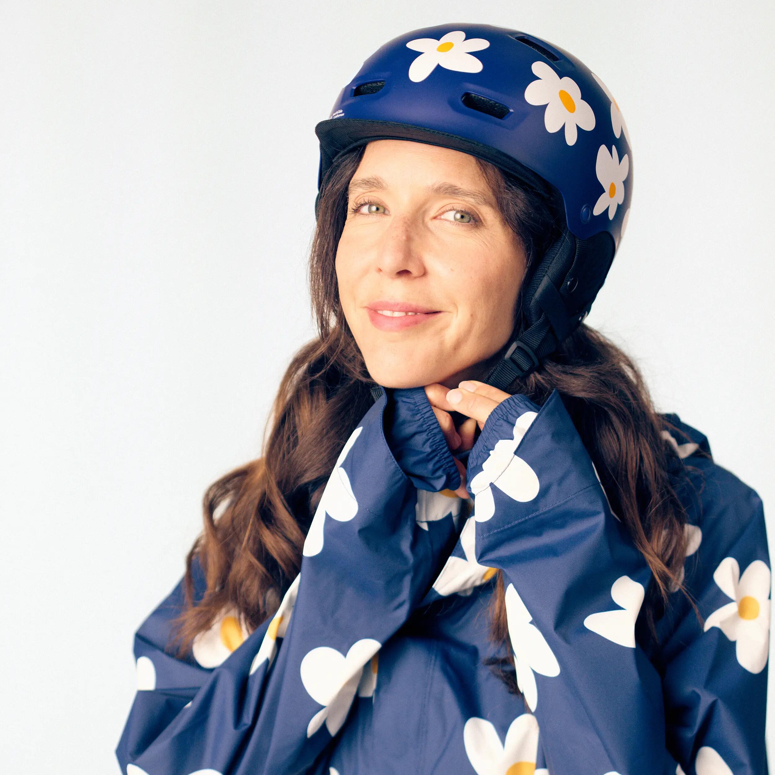 Casque vélo ville bol Mathilde Cabanas X Decathlon 3/16