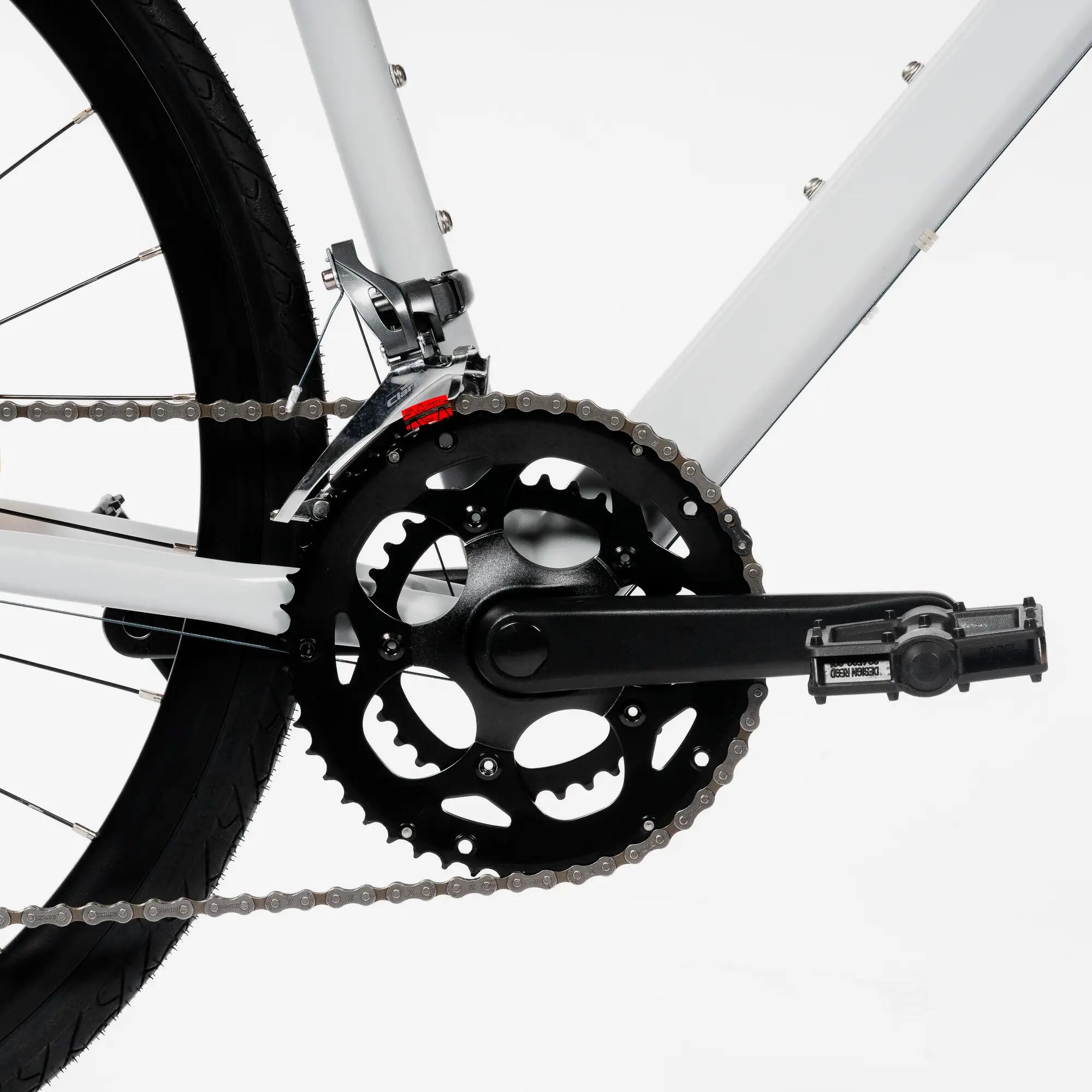VAN RYSEL RC120 Endurance Road Bike - Shimano Claris, Disc Brakes, Carbon Blade Fork, 2x8 Speed -  4