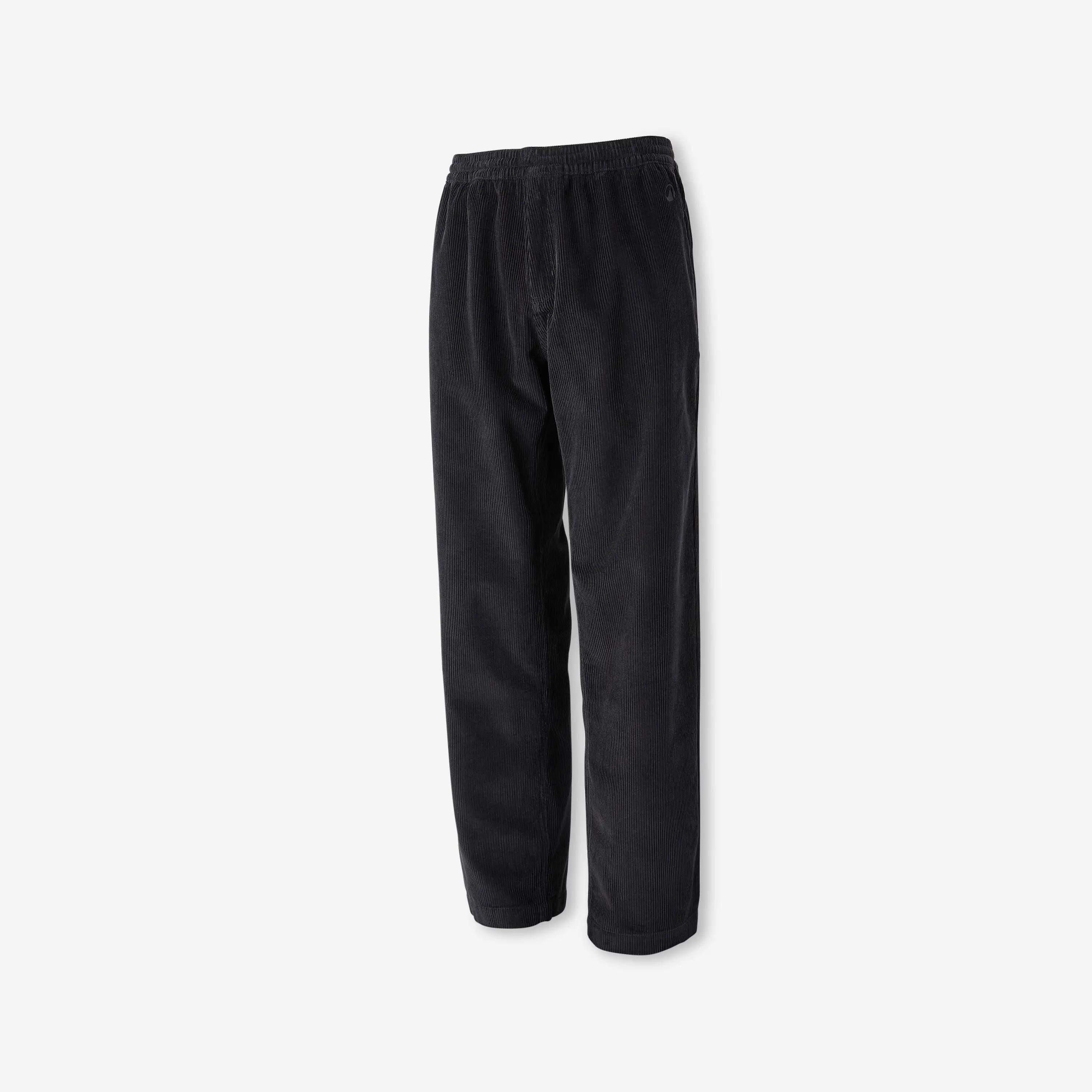 Skatehose elastisch Chino Cordhose - CN 500 schwarz 2/10