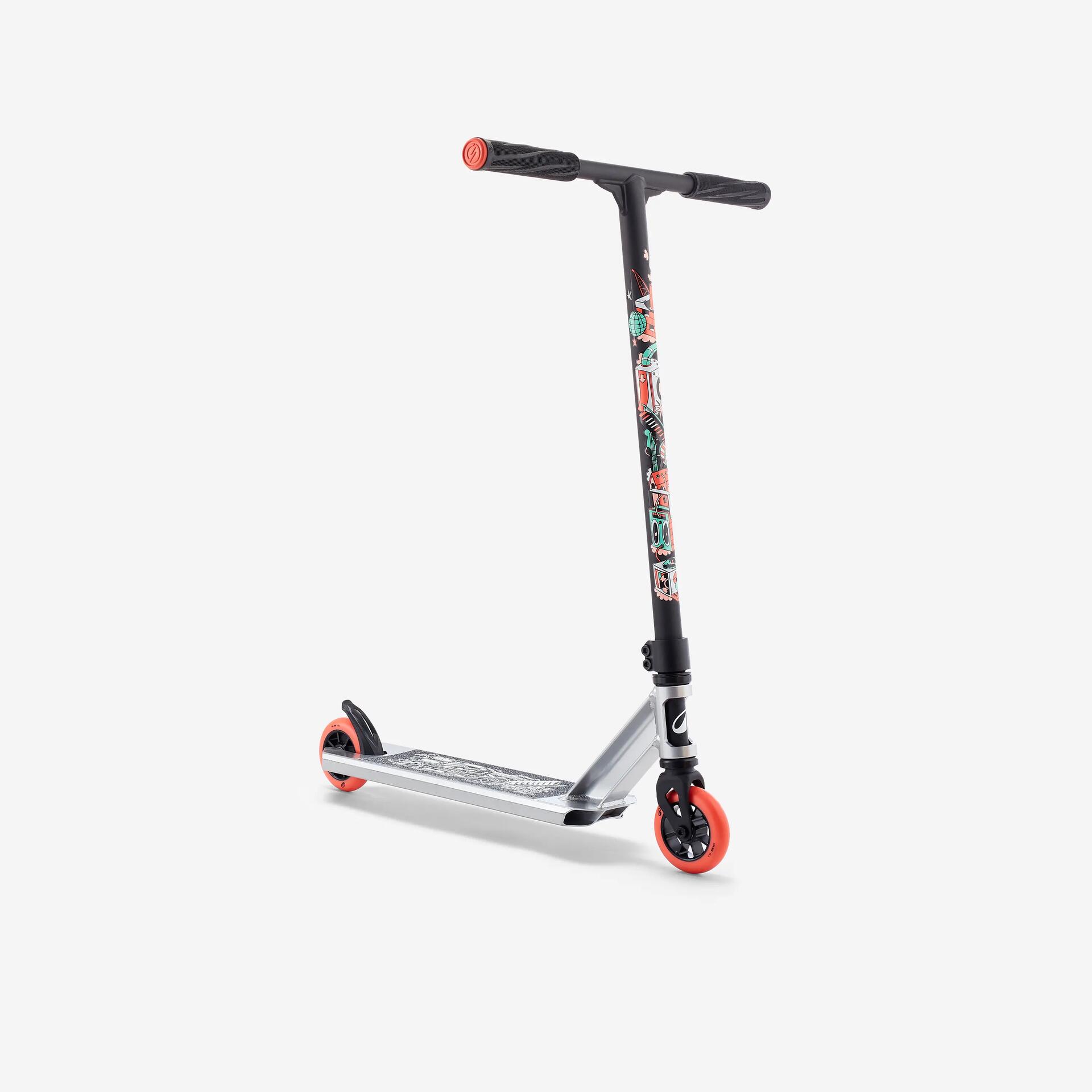 trottinette-freestyle-orange-gris