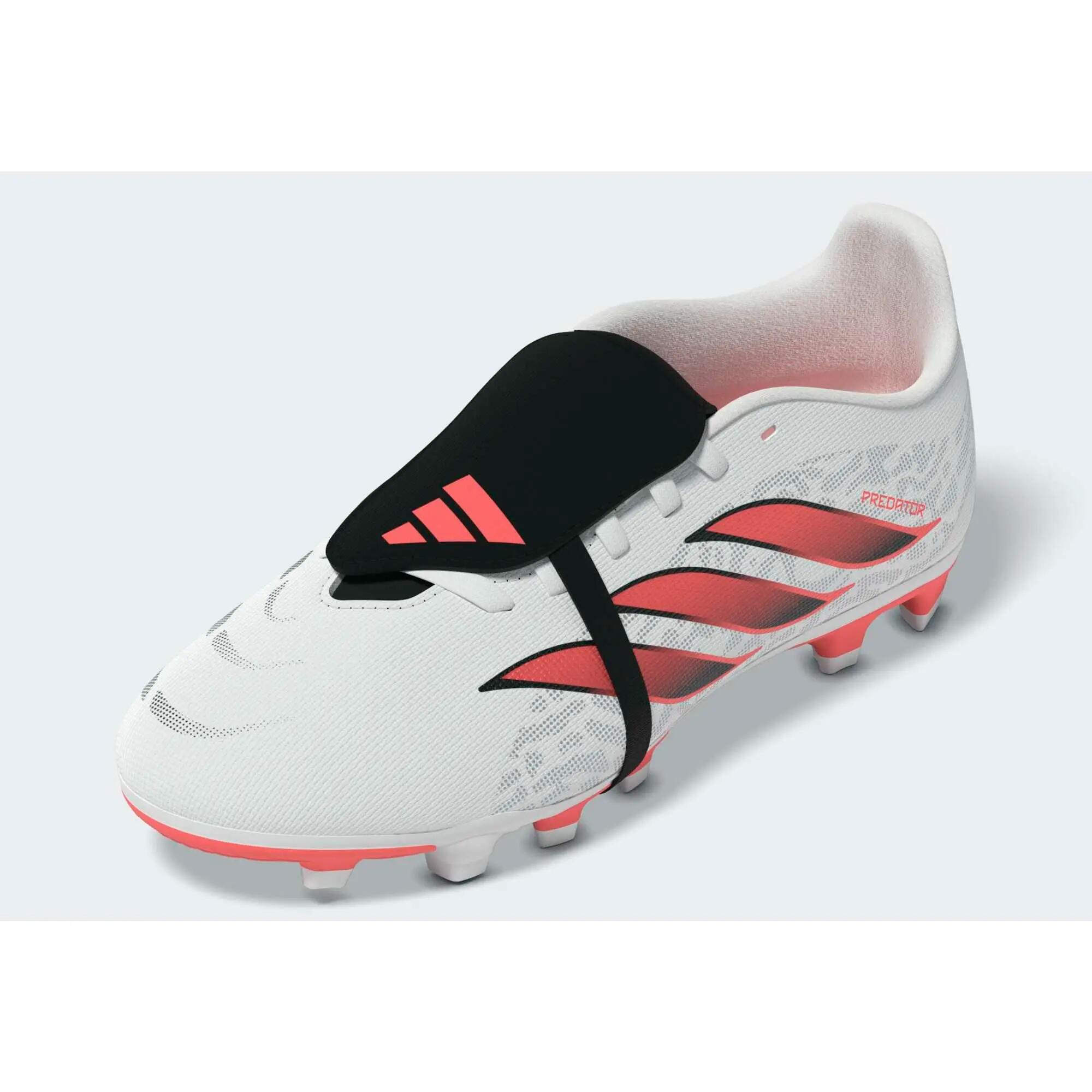 Guayos de fútbol para Niños Adidas Predator FT FG/MG - Blanco 10/12