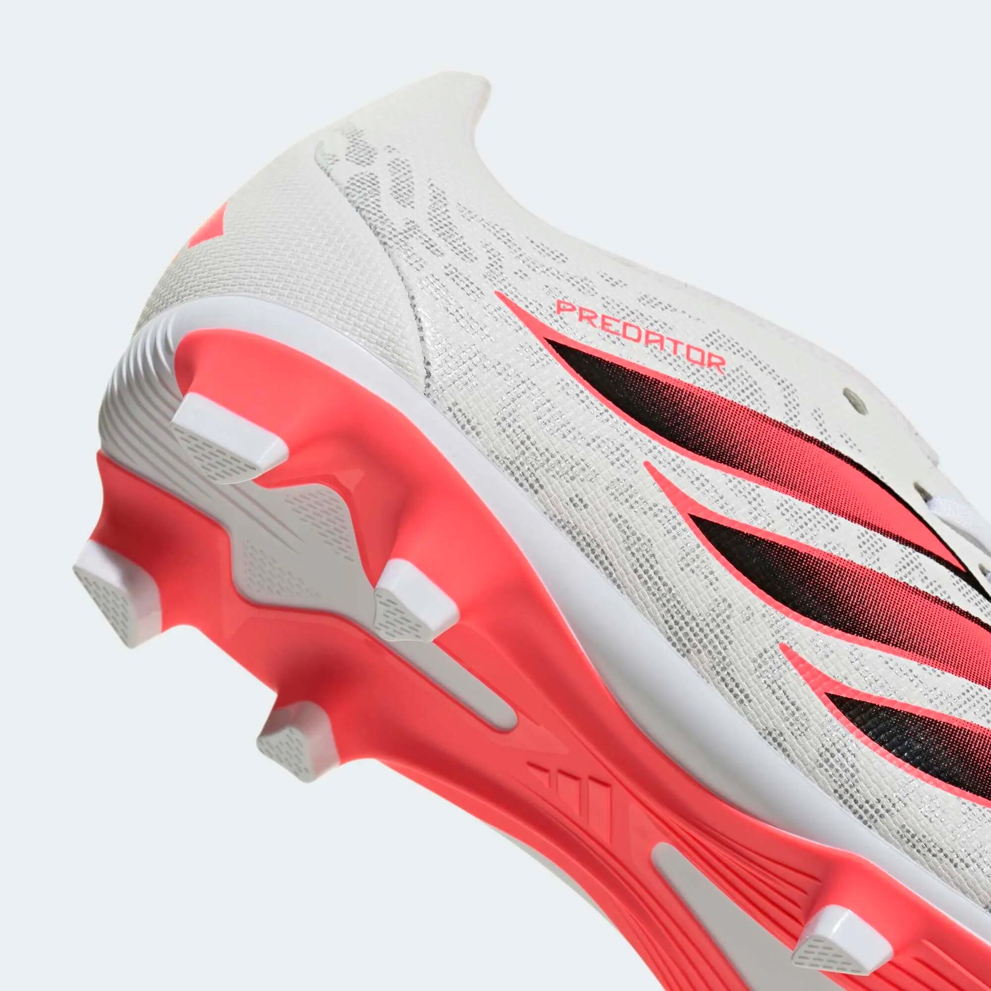 Guayos de fútbol para Niños Adidas Predator FT FG/MG - Blanco 7/12
