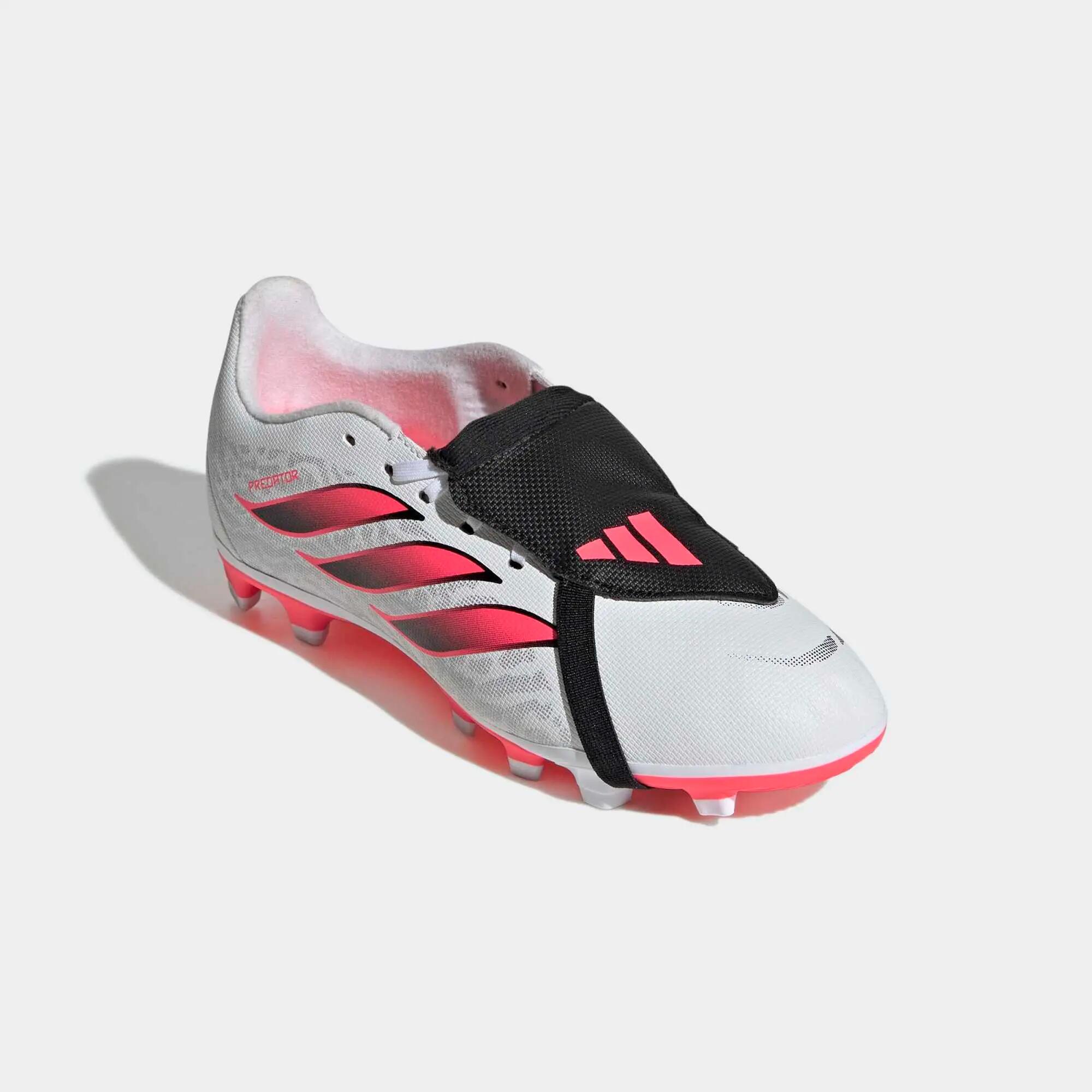 Guayos de fútbol para Niños Adidas Predator FT FG/MG - Blanco 5/12