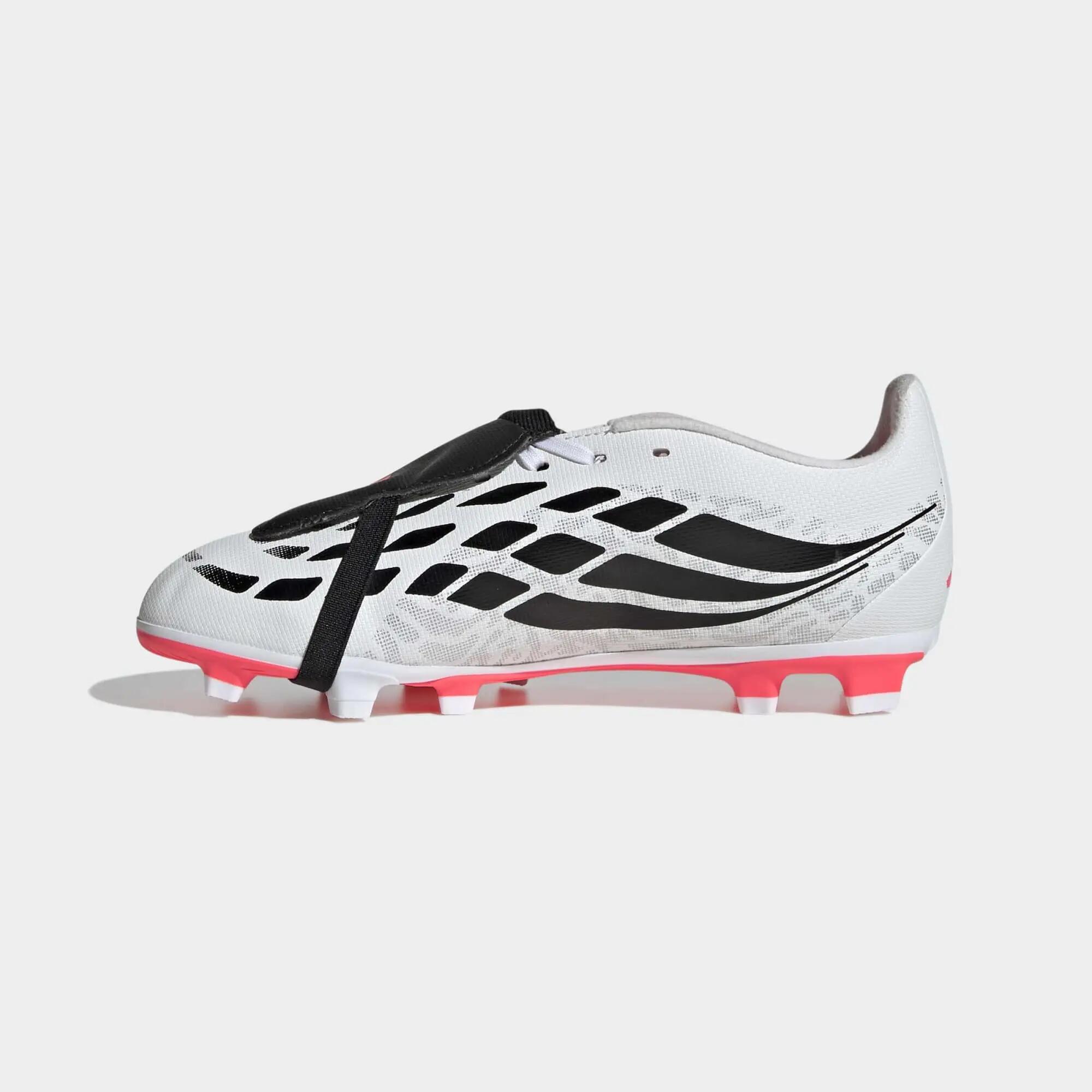 Guayos de fútbol para Niños Adidas Predator FT FG/MG - Blanco 4/12