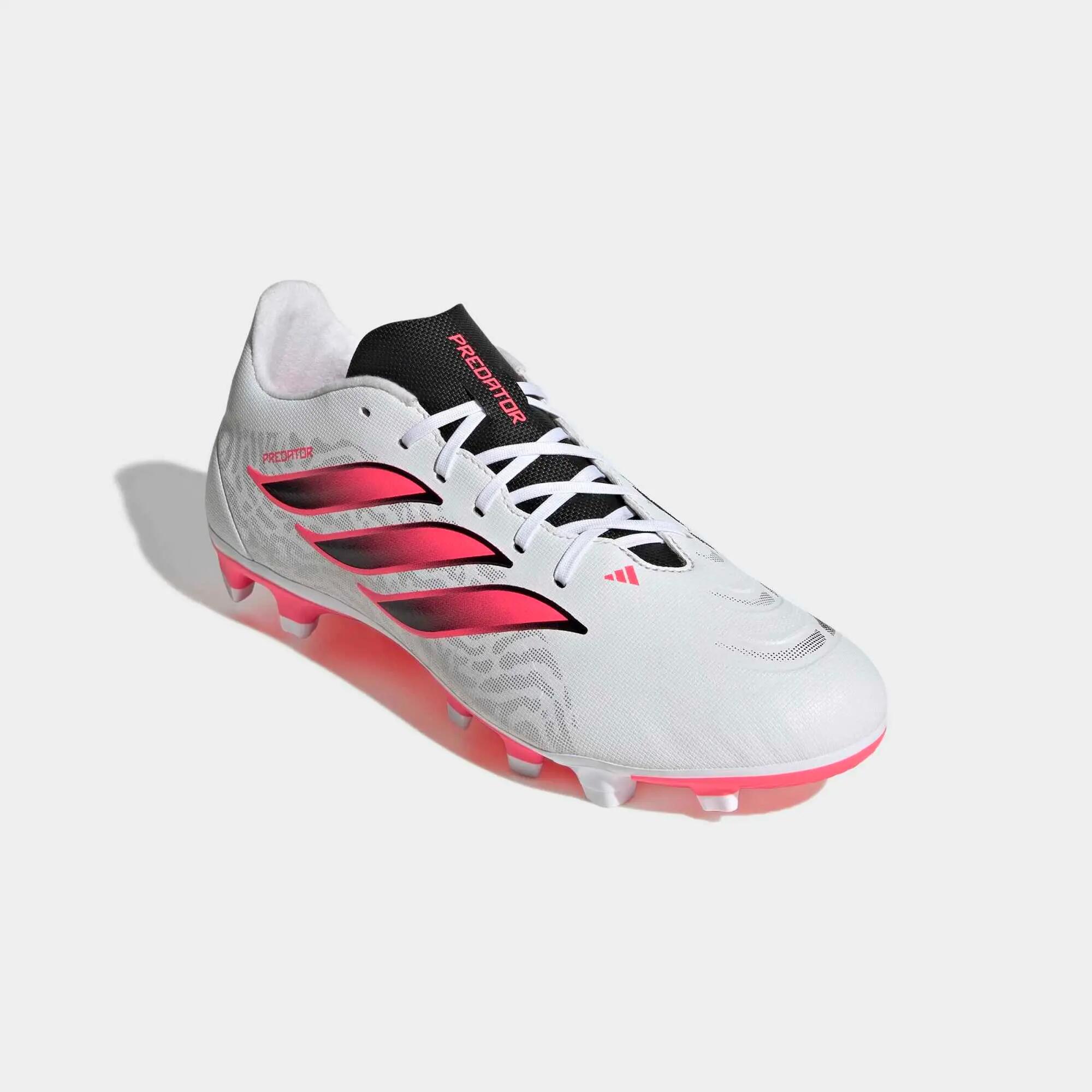 Guayos de fútbol Adidas Predator Club FG/MG - Blanco 5/11
