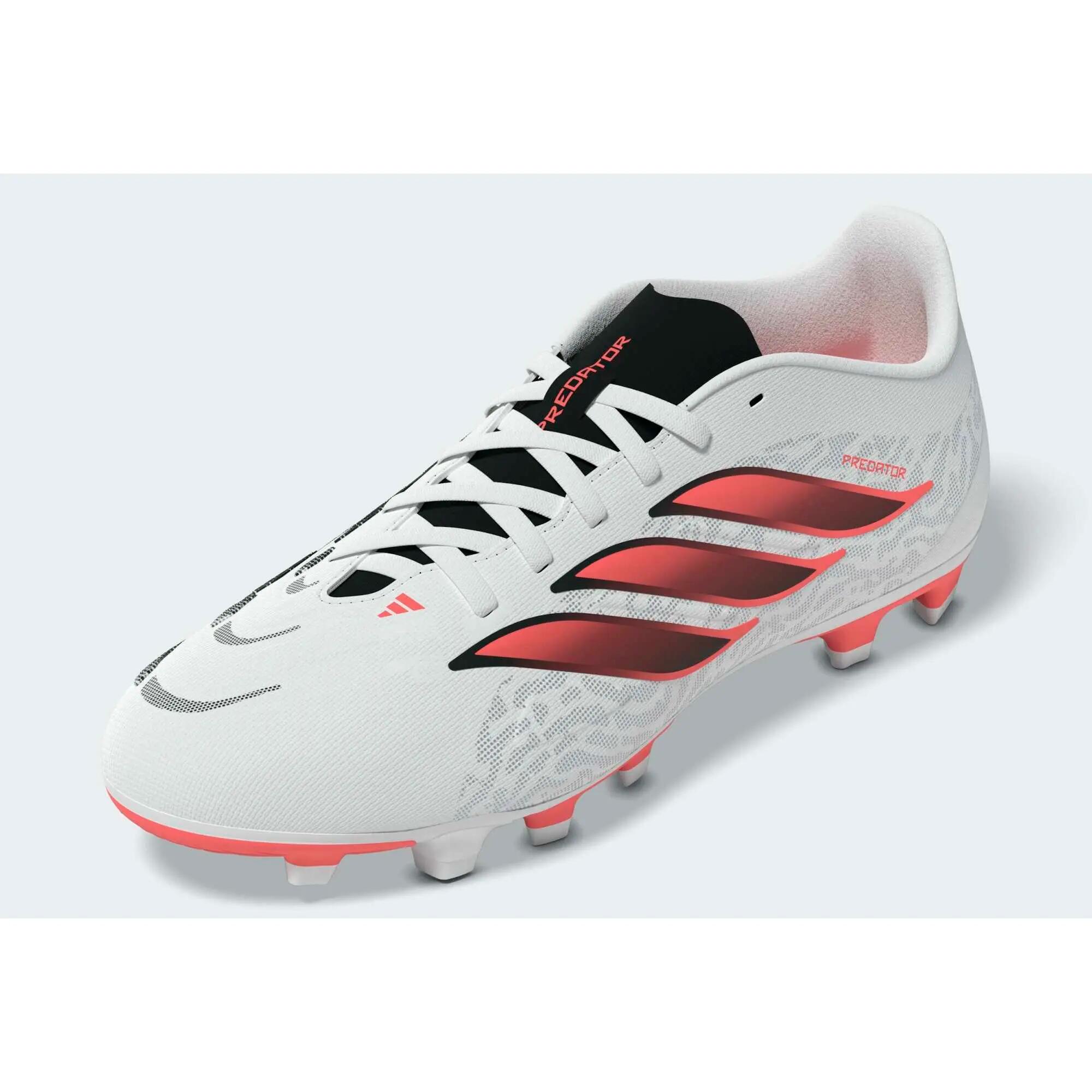 Guayos de fútbol Adidas Predator Club FG/MG - Blanco 9/11