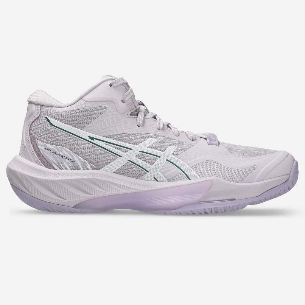 ASICS Sky Elite FF3 Mid dámska volejbalová obuv bielo-fialová