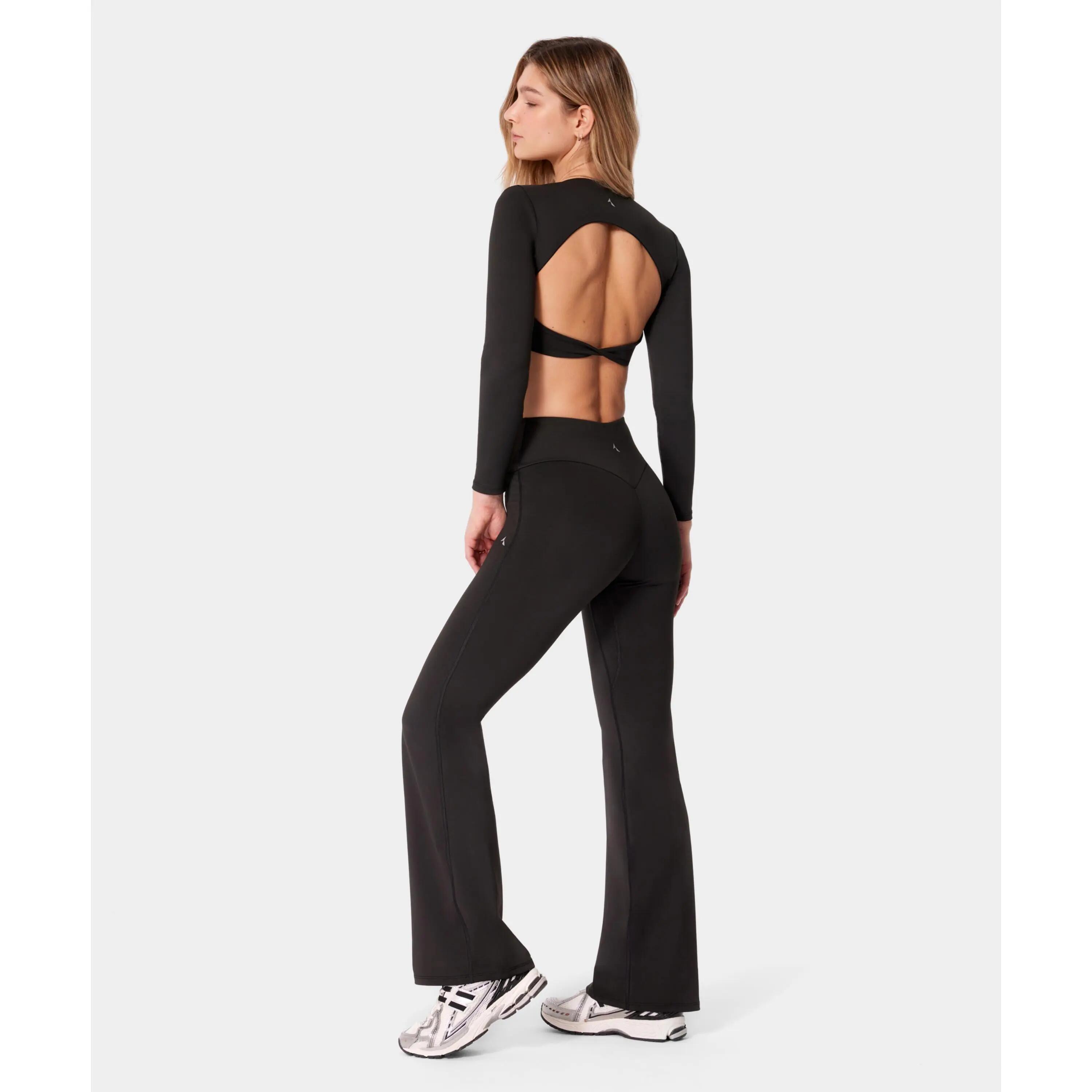 Legginsy Carpatree Flare czarne