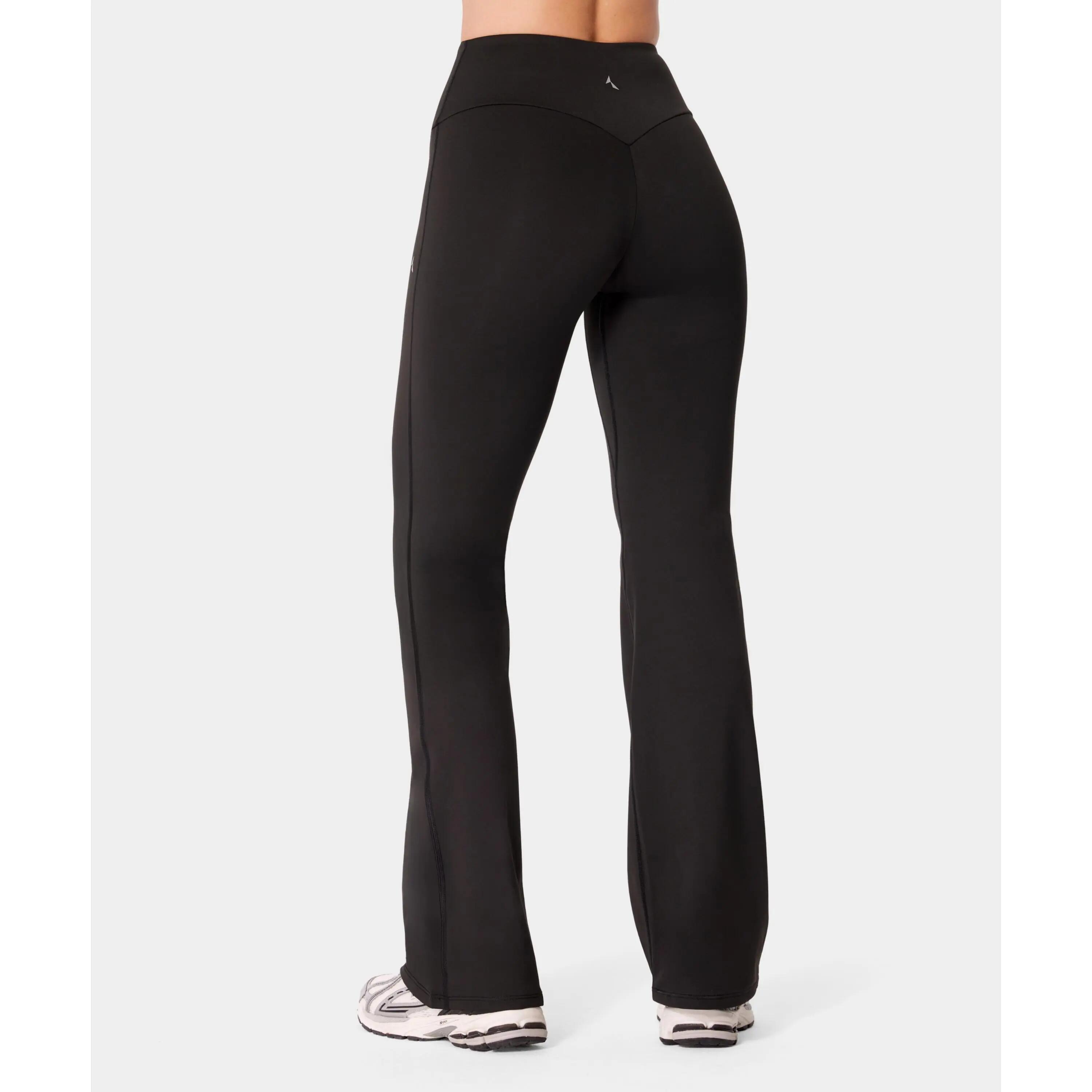 Legginsy Carpatree Flare czarne 7/8