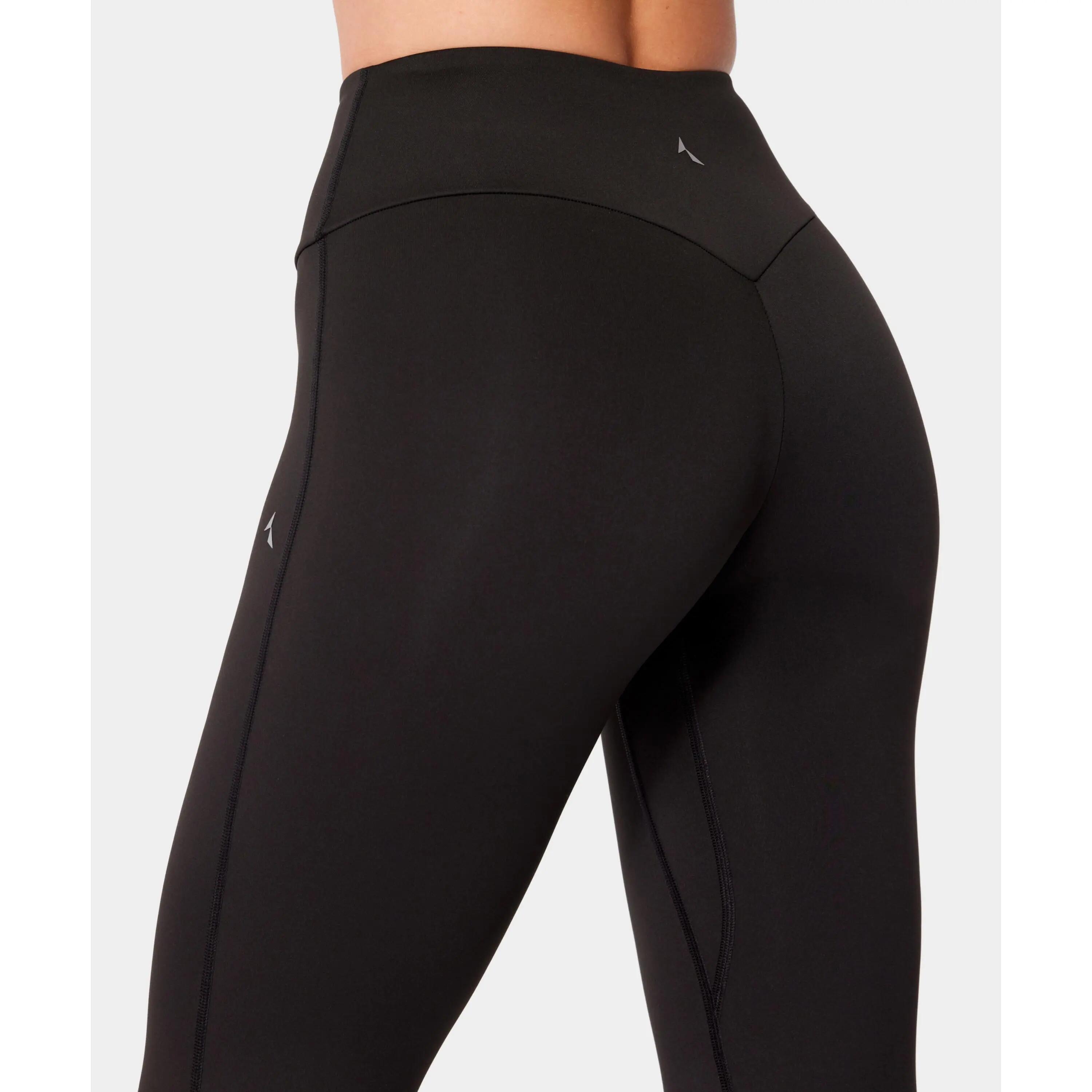 Legginsy Carpatree Flare czarne 5/8