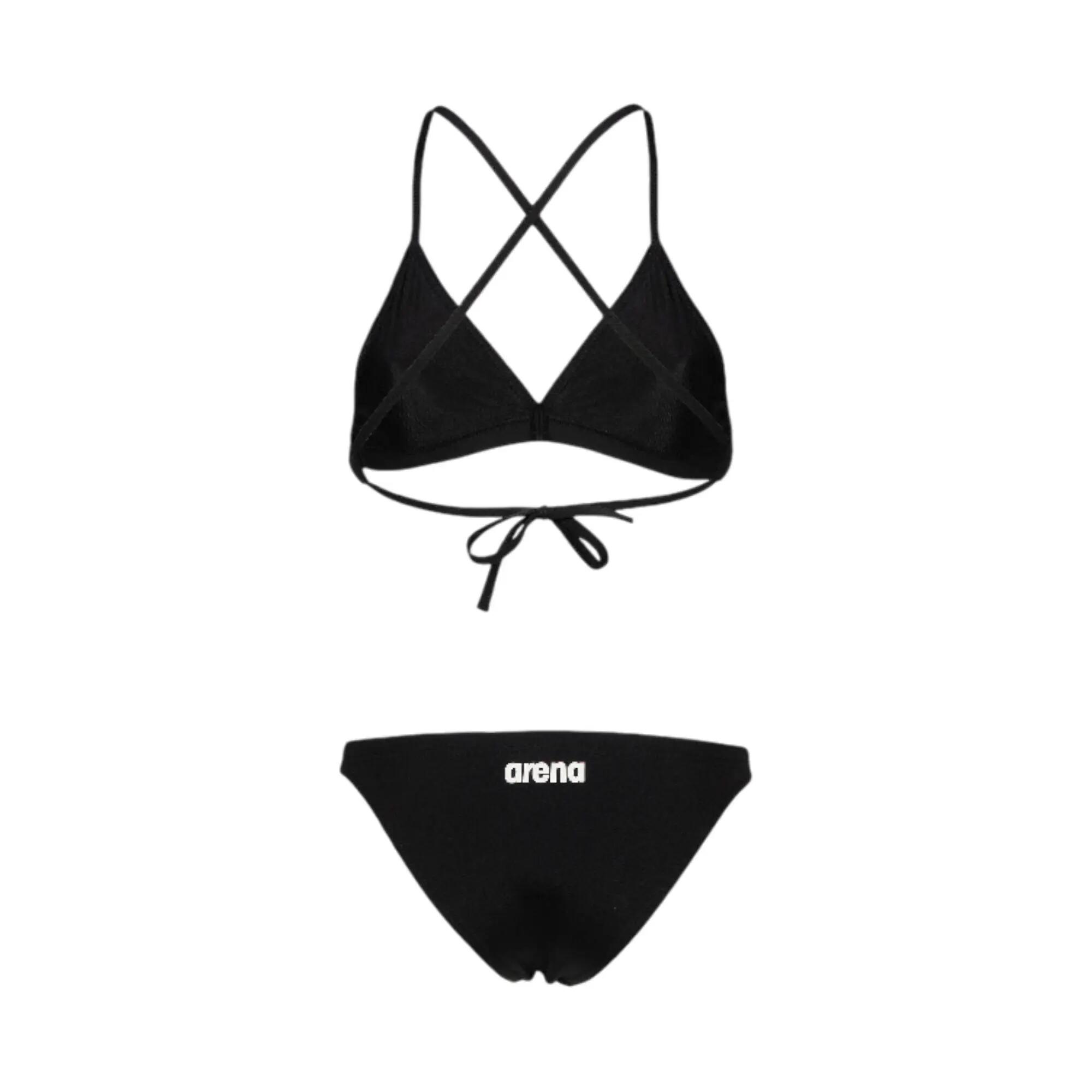 HORNÍ DÍL PLAVEK TOP TIE BLACK 4/6