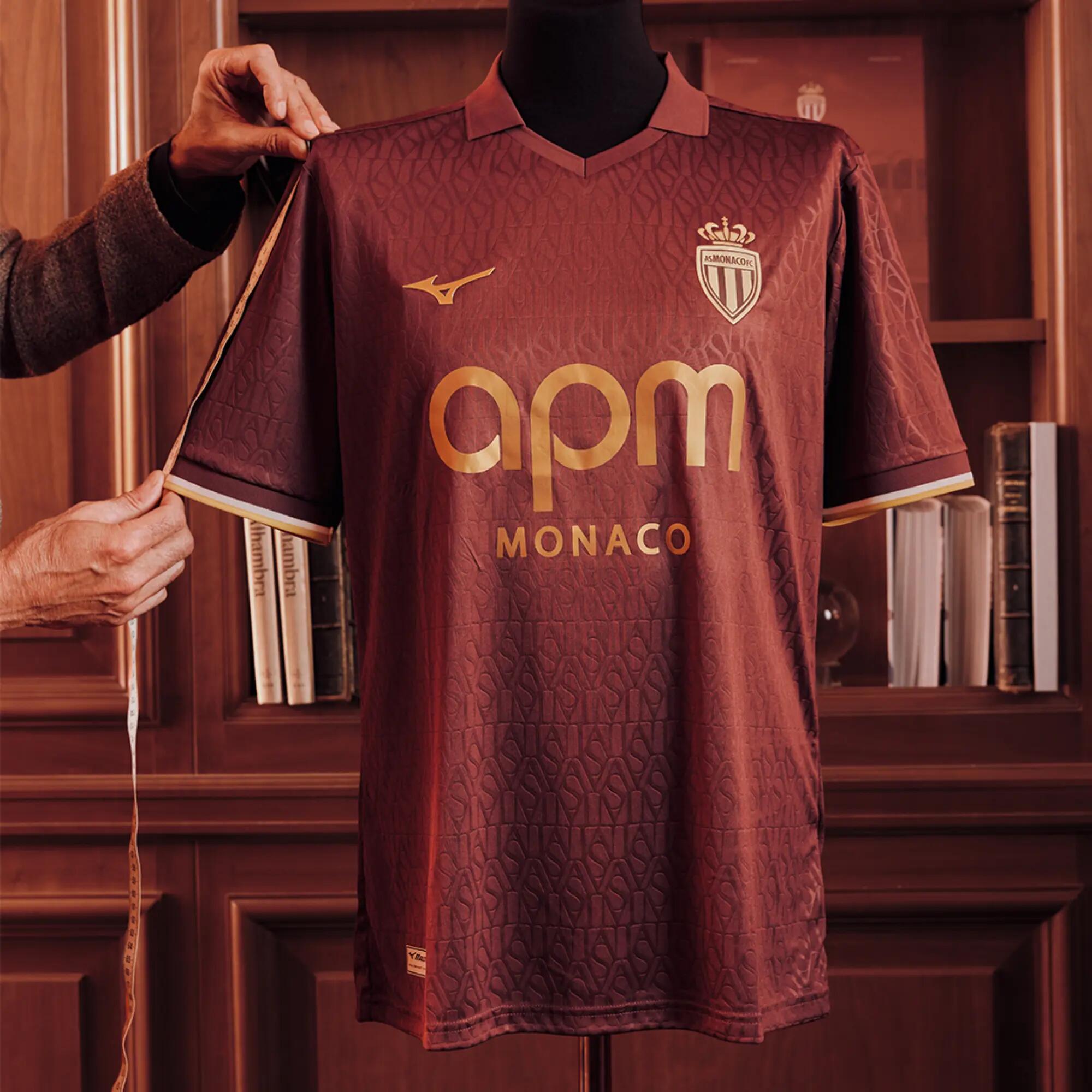 Maillot de Football Extérieur de l'ASM MONACO adulte saison 2026/2027 3/8