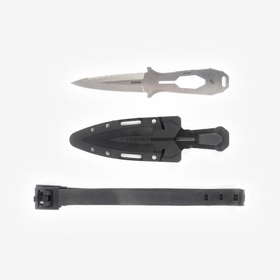 COUTEAU DE CHASSE SOUS-MARINE SPF LAME GARANTIE A VIE ANTI-CORROSION