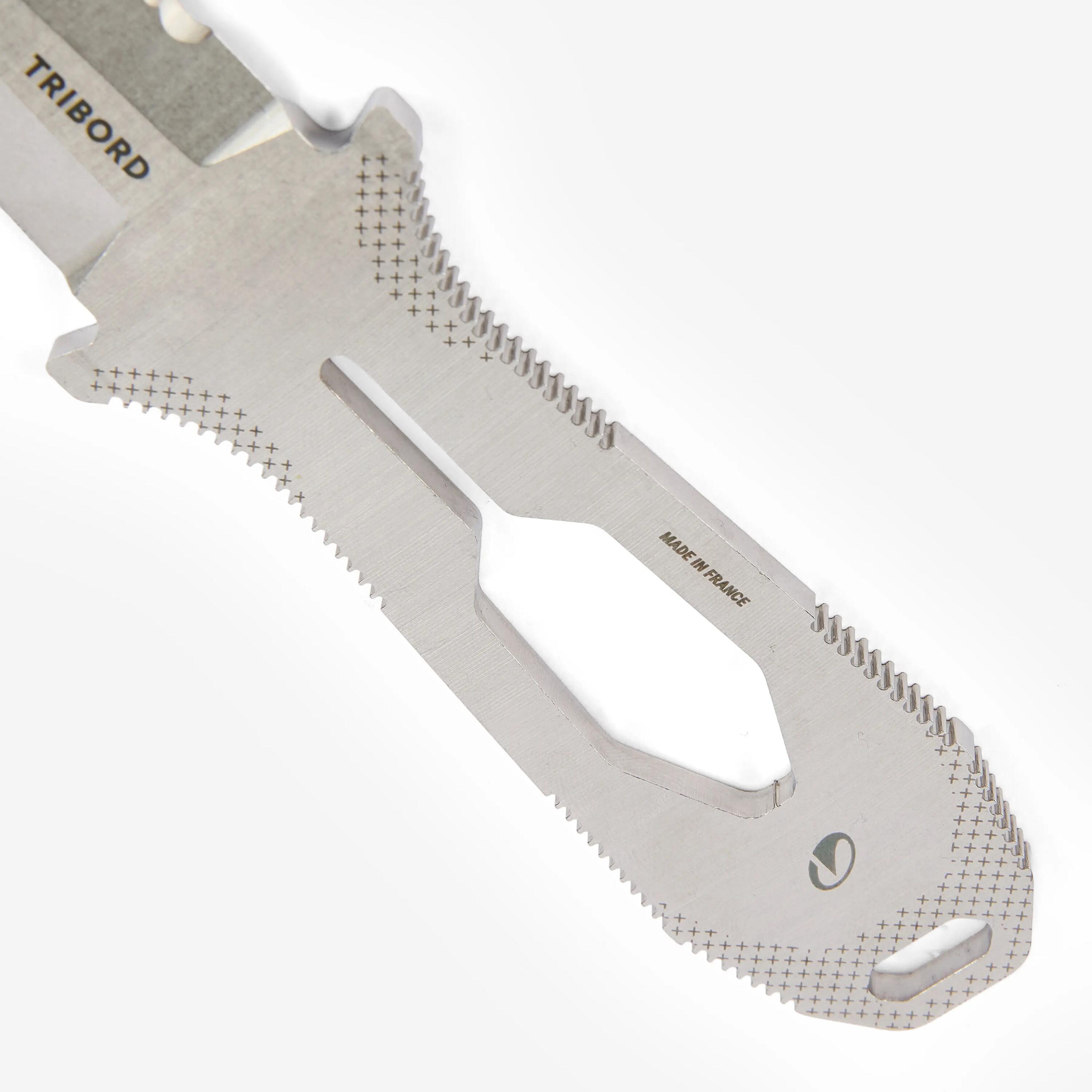 Cuchillo Pesca Submarina SPF Hoja Garantía Vida Anticorrosión 4/7