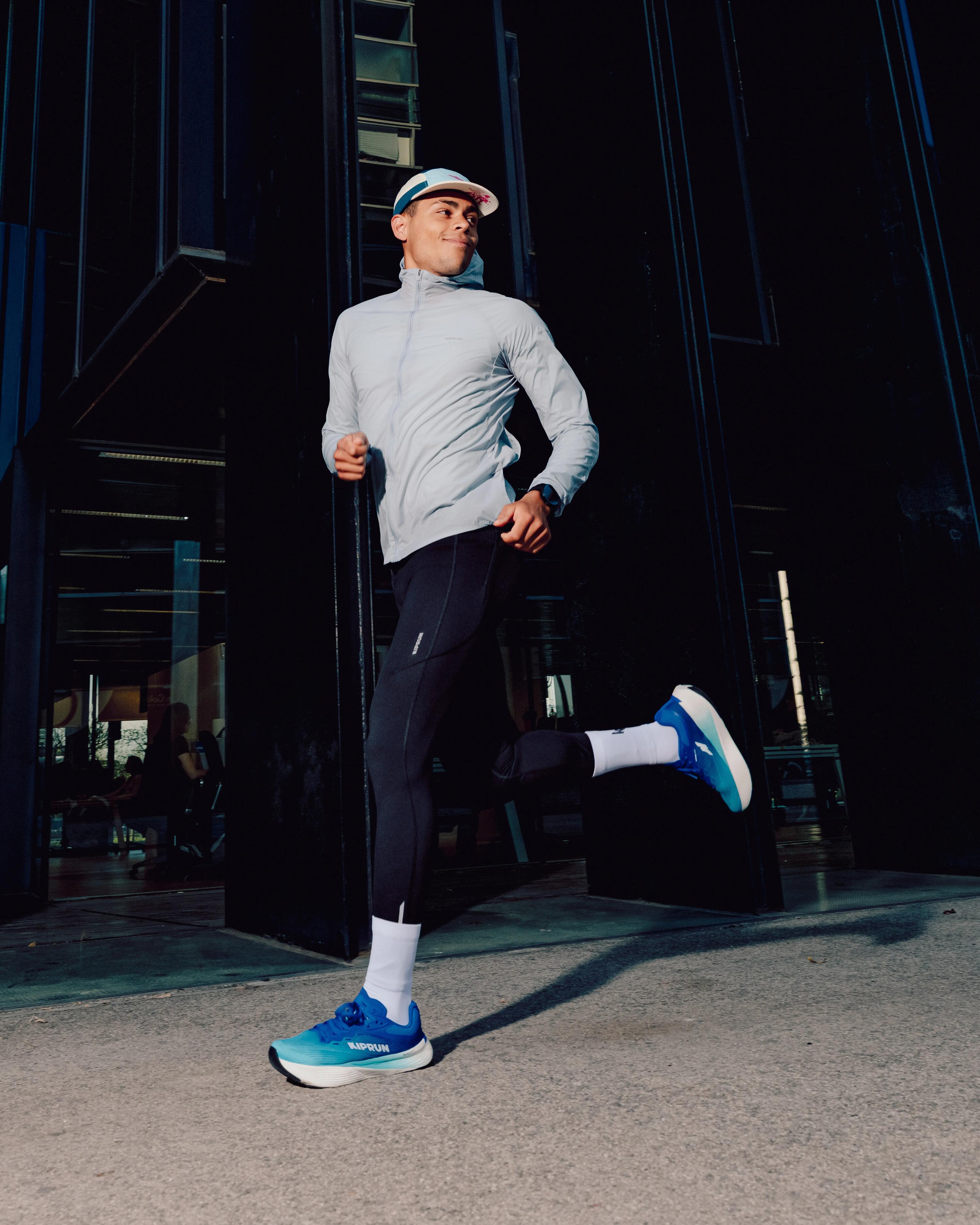 Chaussures de running route homme, Kiprun Kipride Max Bleu 3/15