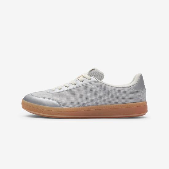 Sneakers voor dames Player T mesh zilver