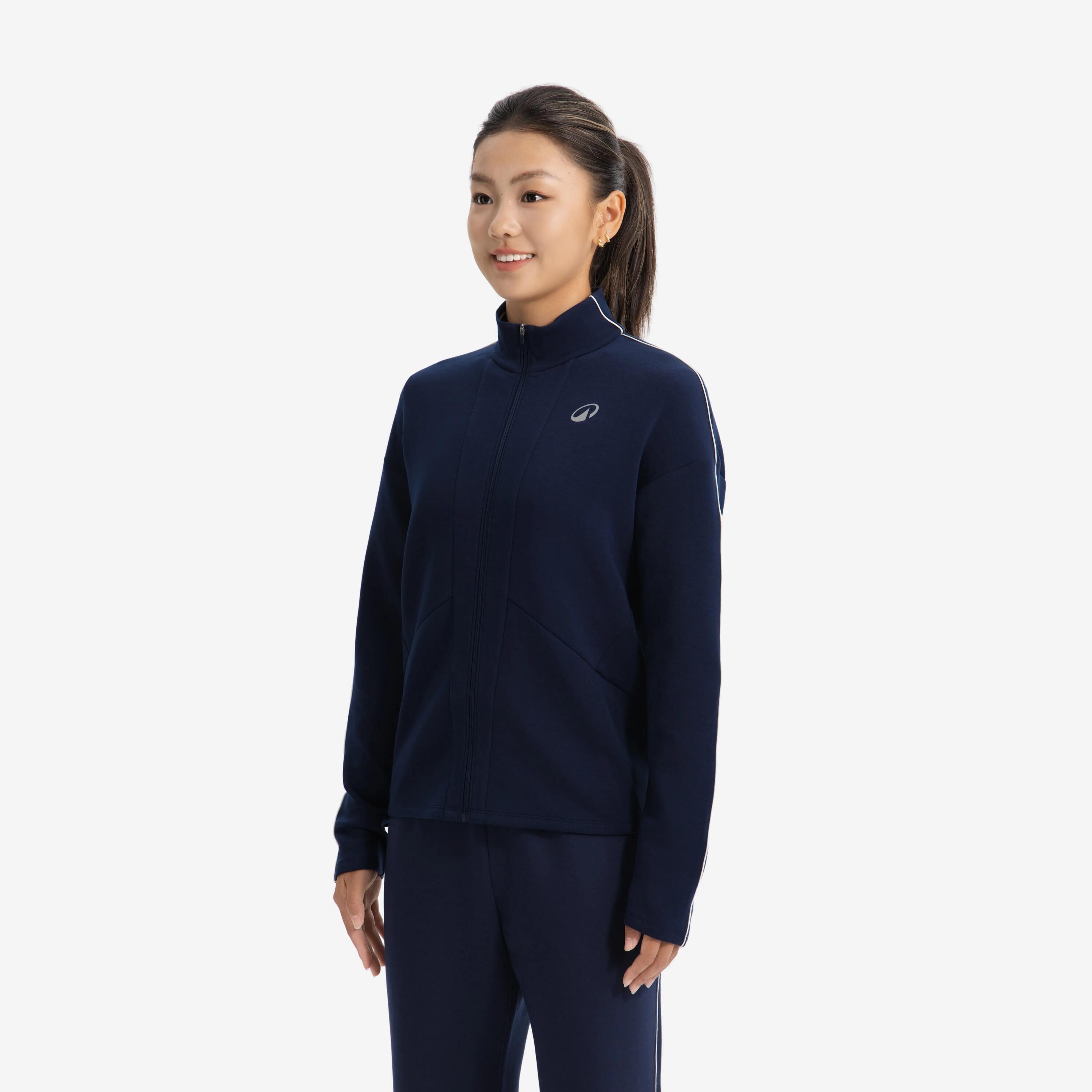 Thermo-Tennisjacke für Damen, TPA TH, Blau 14/28