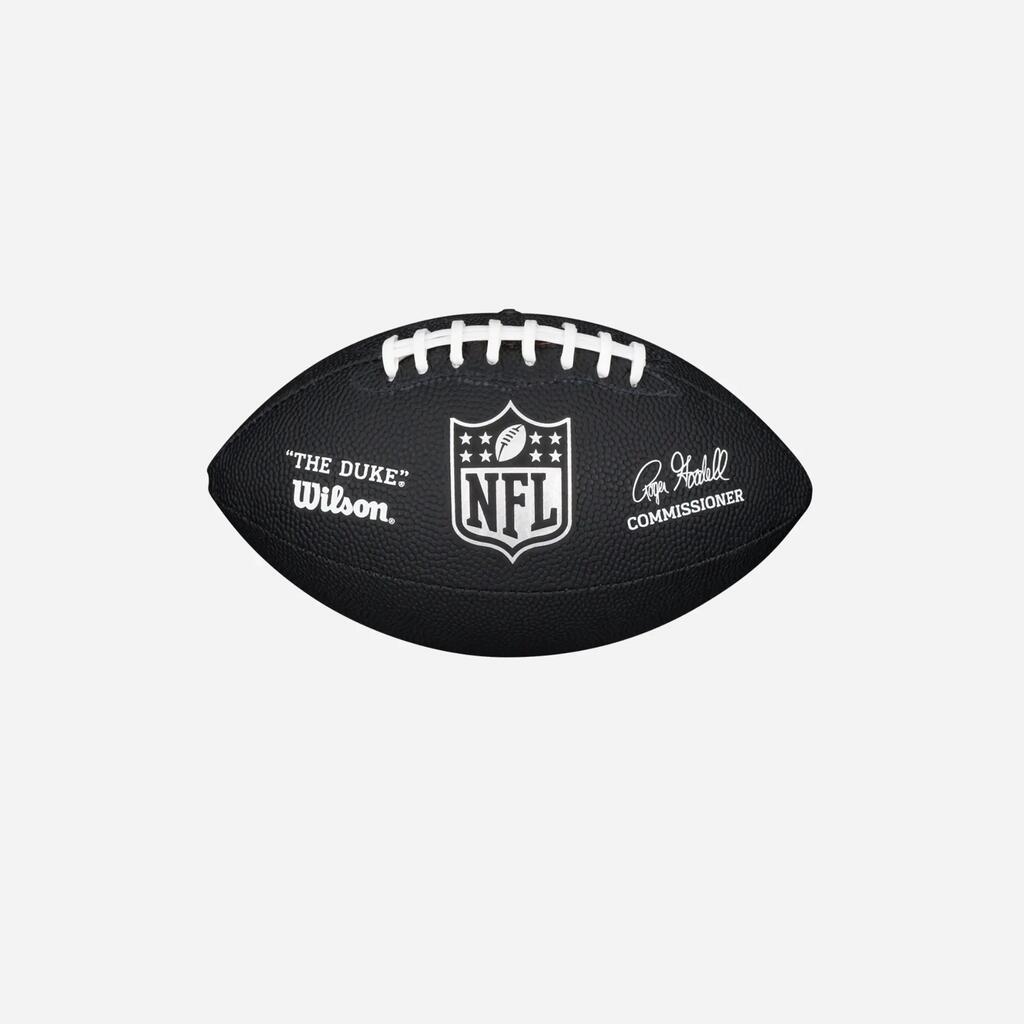 Minilopta na americký futbal oficiálna replika NFL Duke čierna