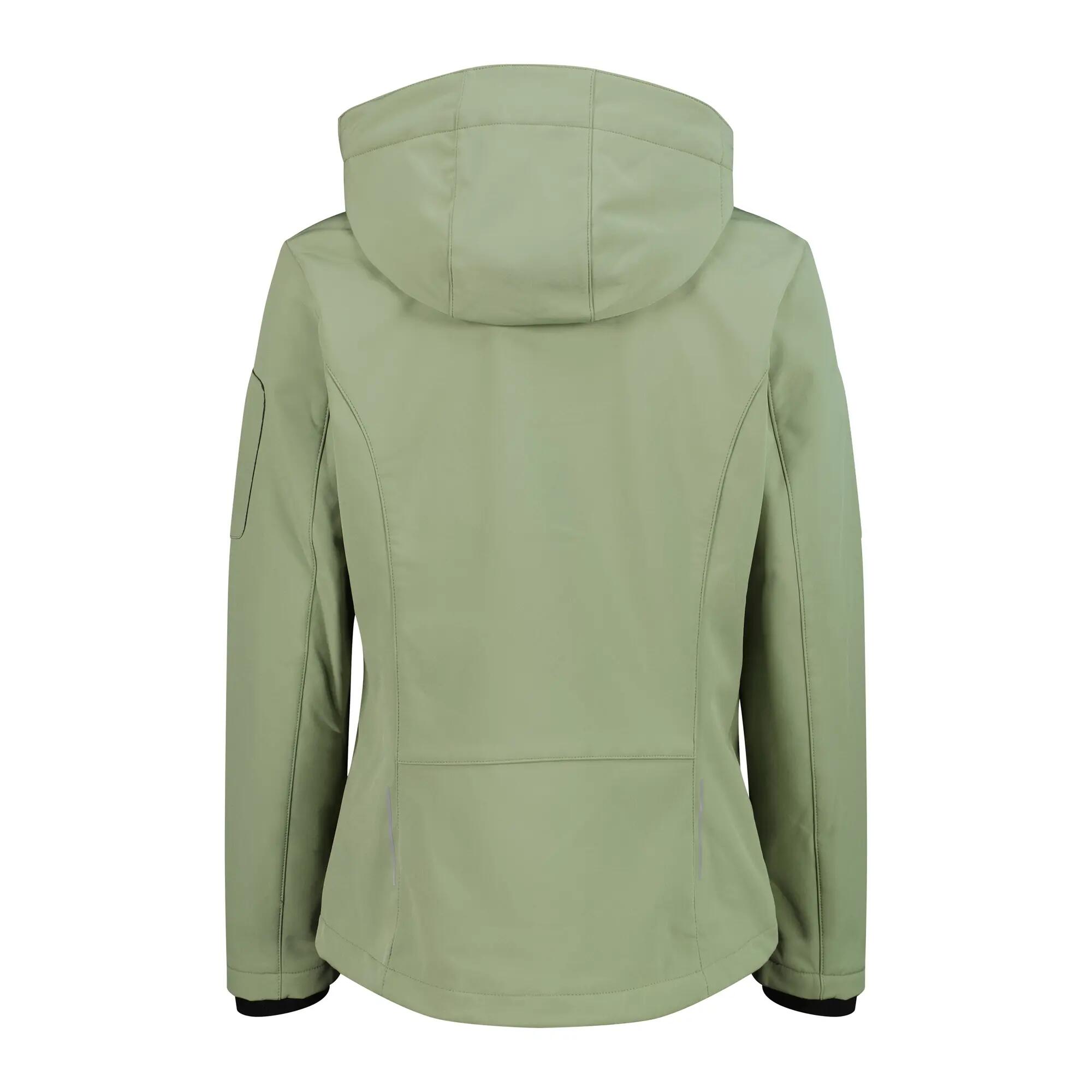 Kurtka Damska Softshell GREEN 3/4