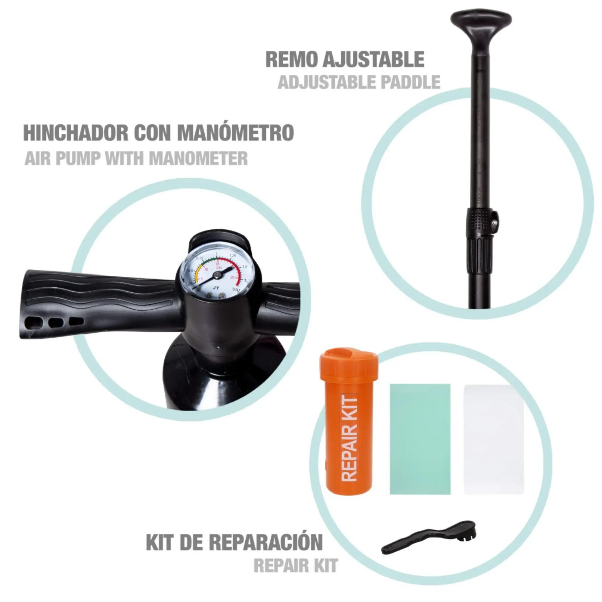 Tabla paddle surf hinchable 10.6'' hasta 140kg 4/4