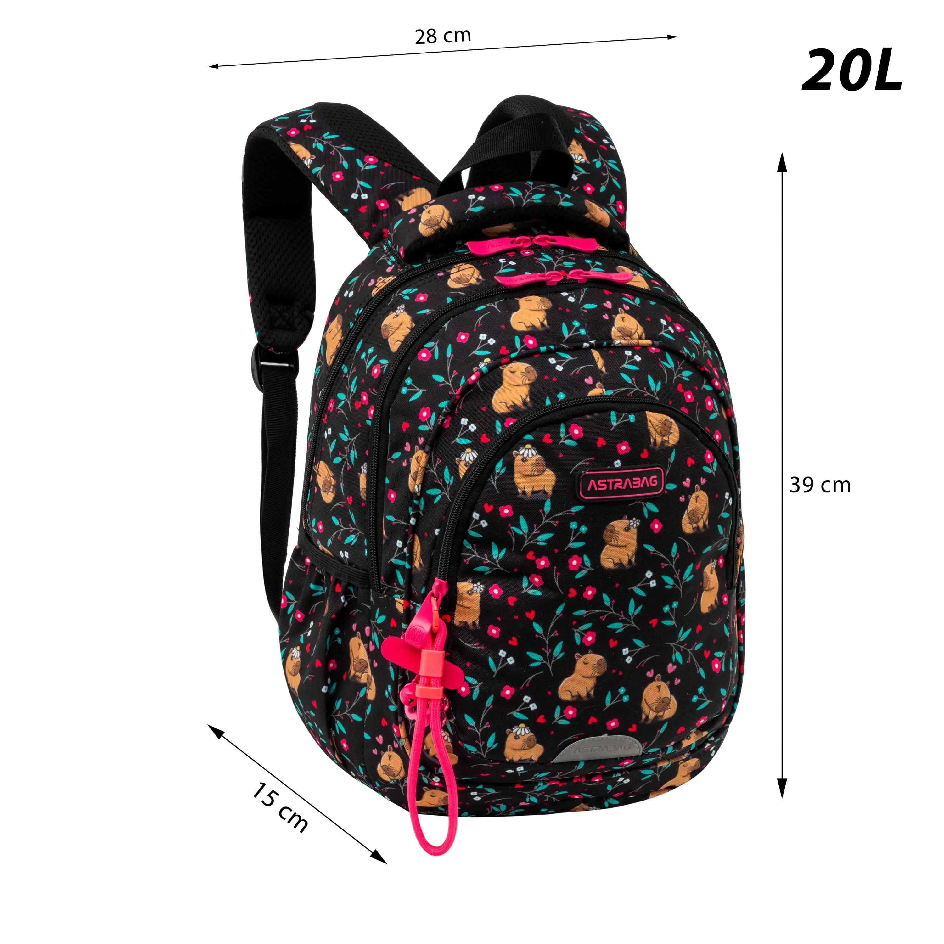 Plecak ASTRABAG FLOWER CAPY, AB330 3/9