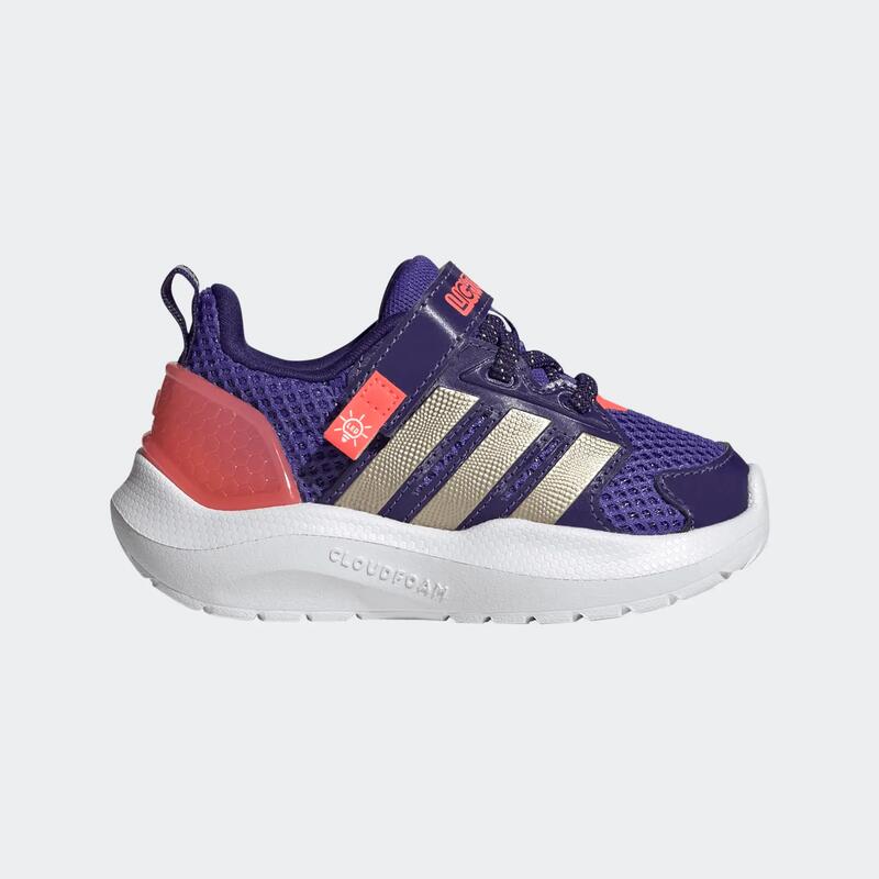 Çocuk Spor Ayakkabısı - Pembe/Mor - Adidas Lightorama Lighted