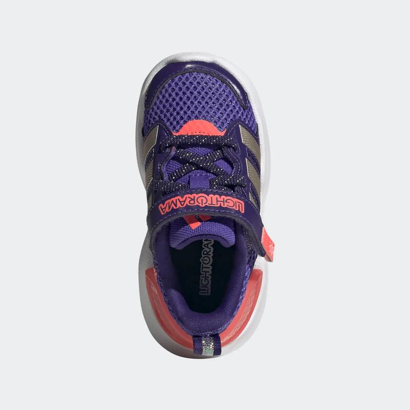 Çocuk Spor Ayakkabısı - Pembe/Mor - Adidas Lightorama Lighted