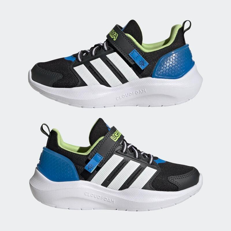 Çocuk Spor Ayakkabısı - Mavi/Beyaz - Adidas Lightorama Lighted