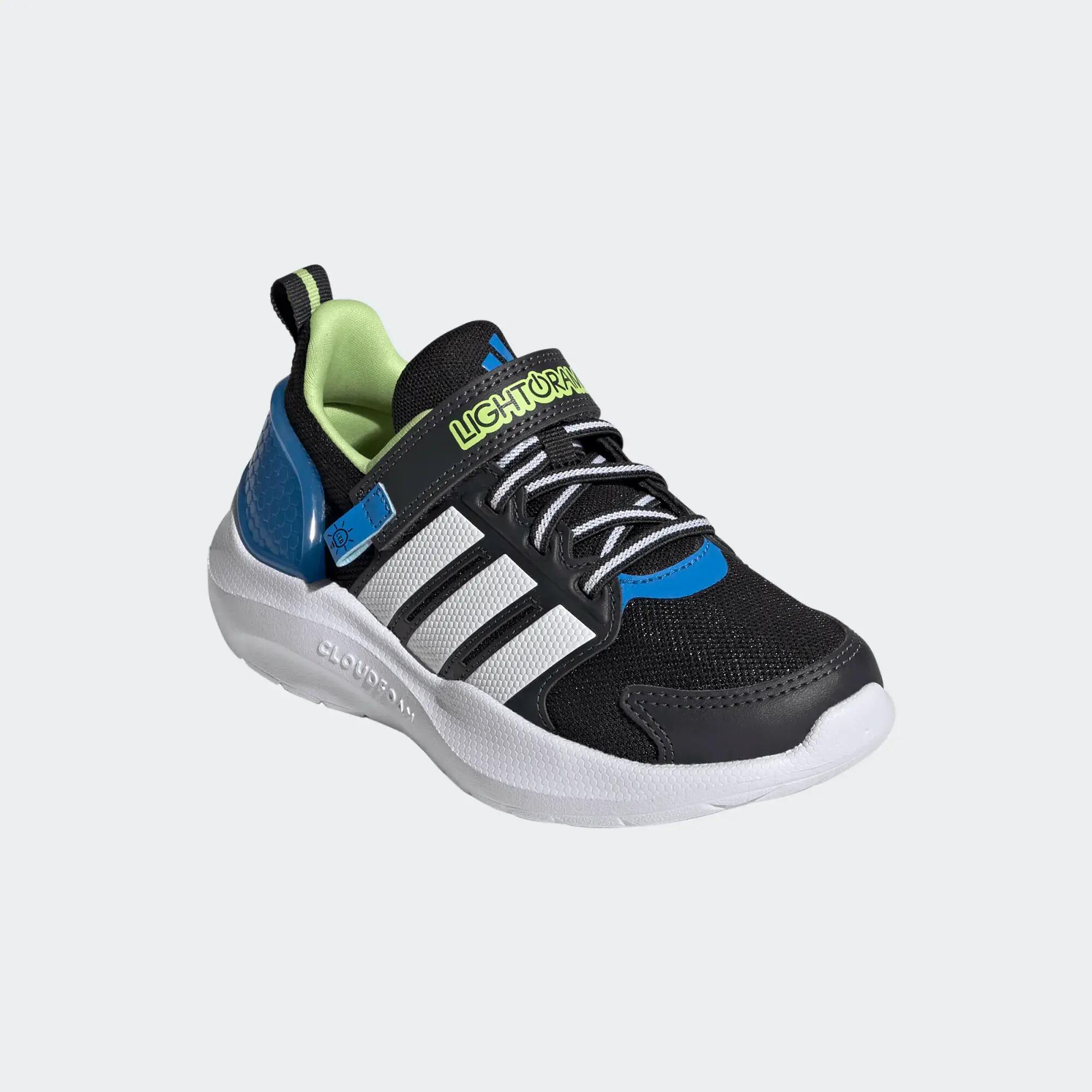 Çocuk Spor Ayakkabısı - Mavi/Beyaz - Adidas Lightorama Lighted 3/14